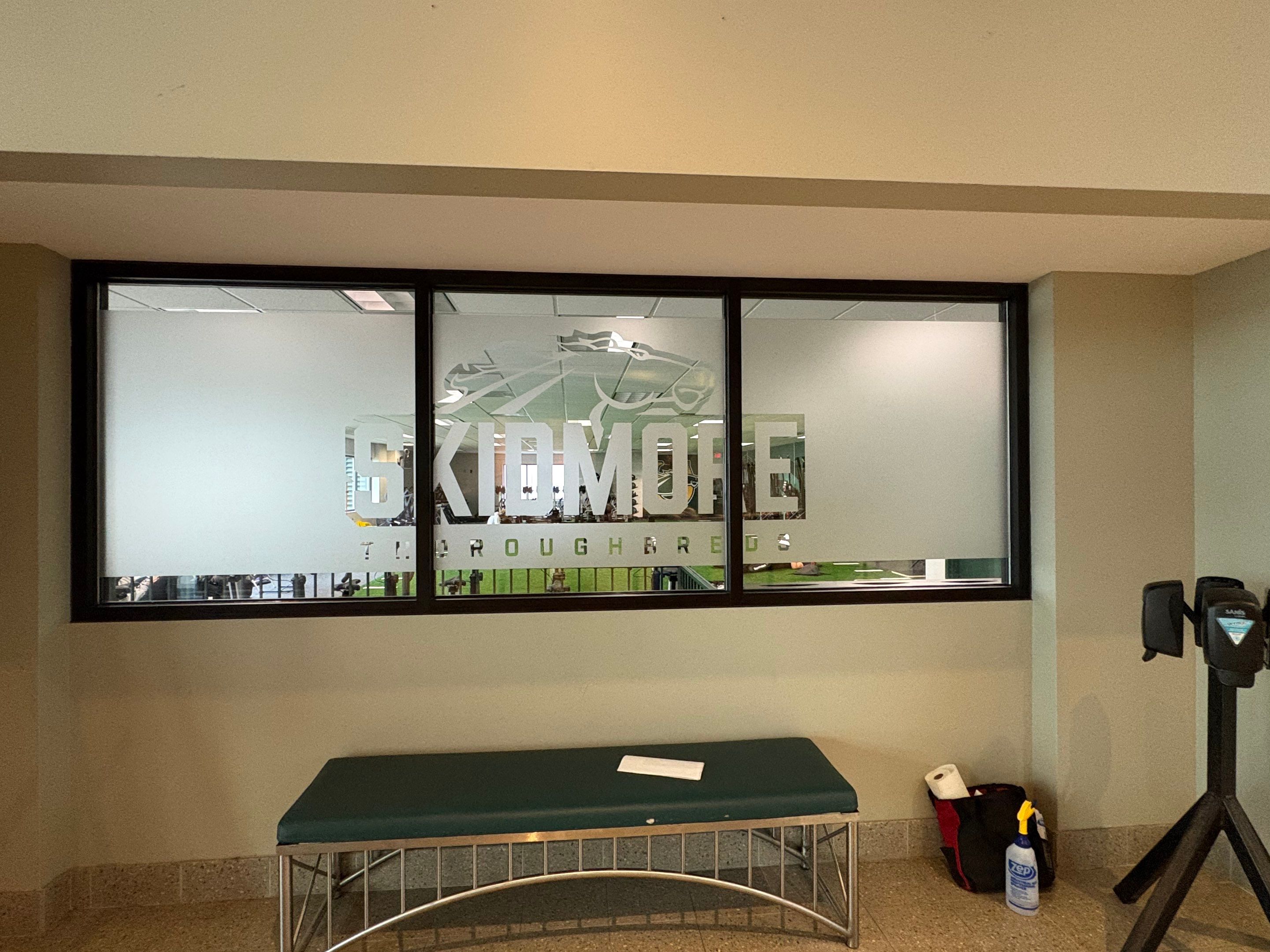 Skidmore Varsity Sports Center Renovation by FASTSIGNS of Saratoga Springs 