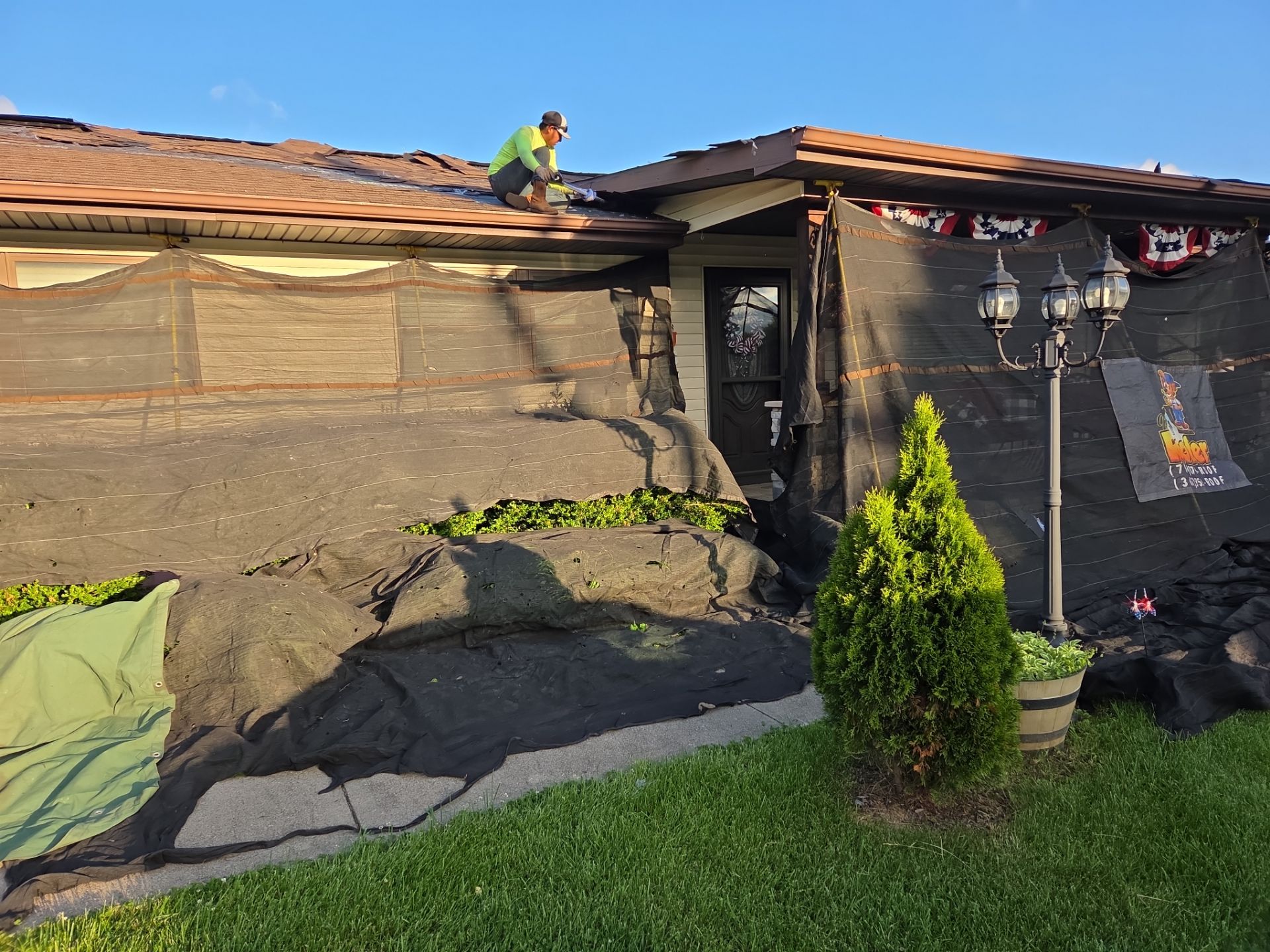 Residential Roofing Installation by Mr. Roofer