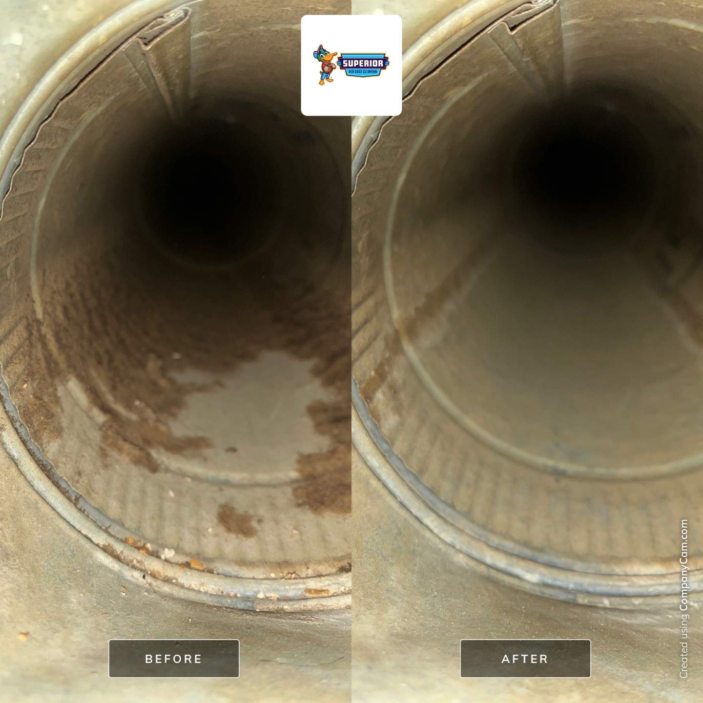 Air Duct Cleaning With a Vacuum Truck in New Castle, PA by Superior Air Duct Cleaning