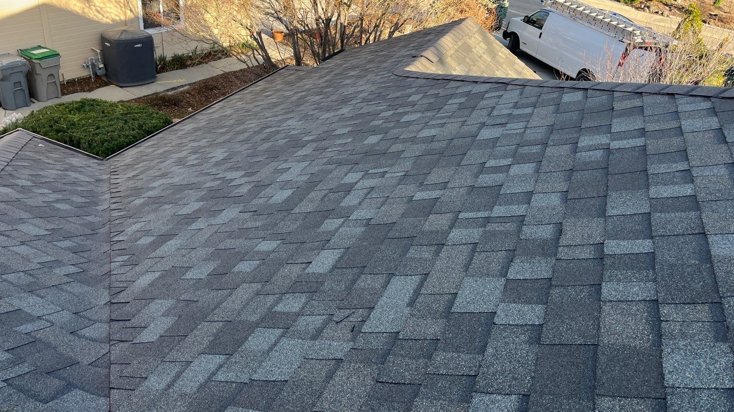 Boise Highlands Roof Replacement – Oakridge Driftwood Shingles by ID Roofing by ID Roofing LLC