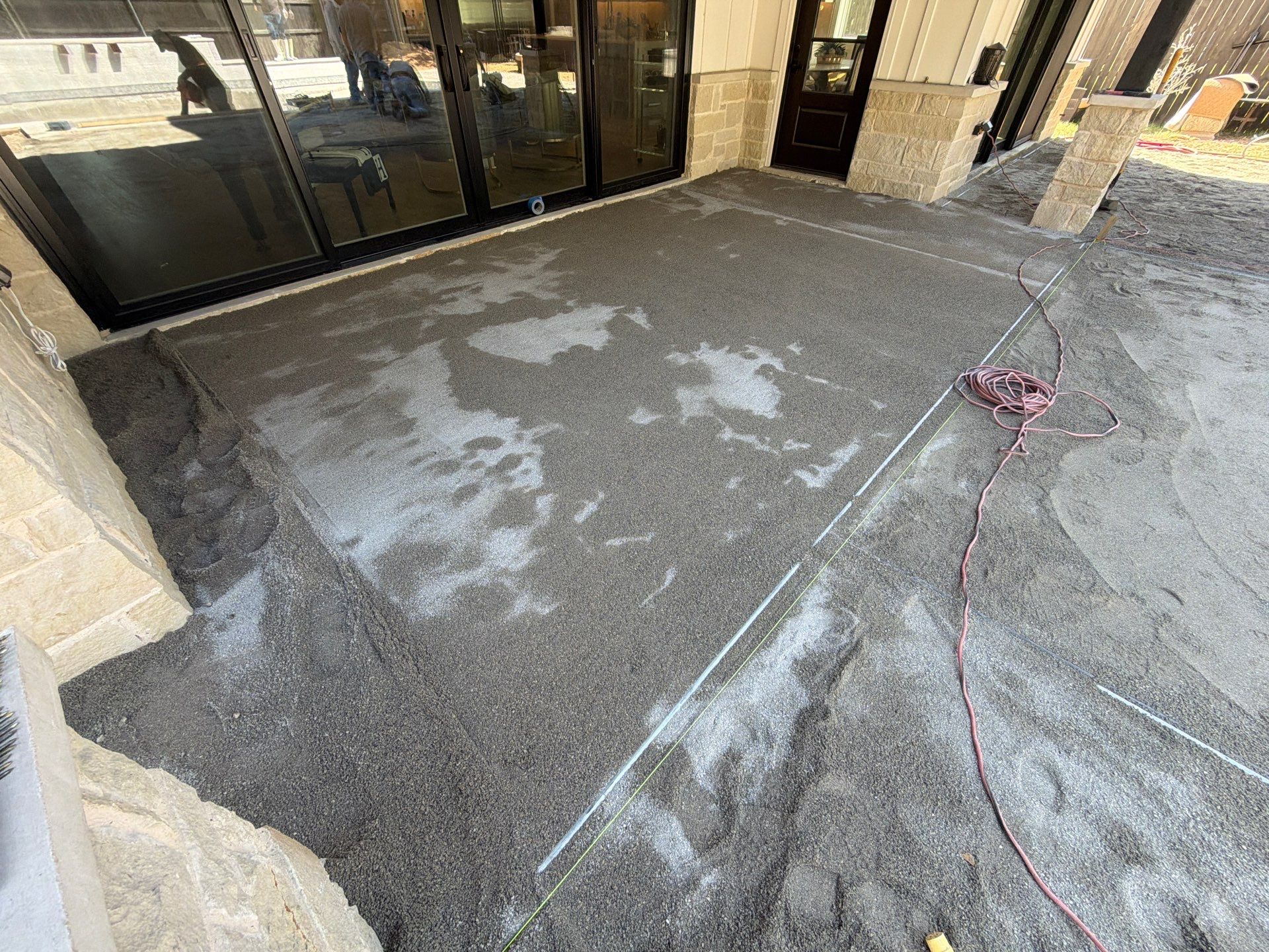 Modern Geometric Pool with Raised Spa and Sheer Descents by Pinnacle Pools and Spas - DFW