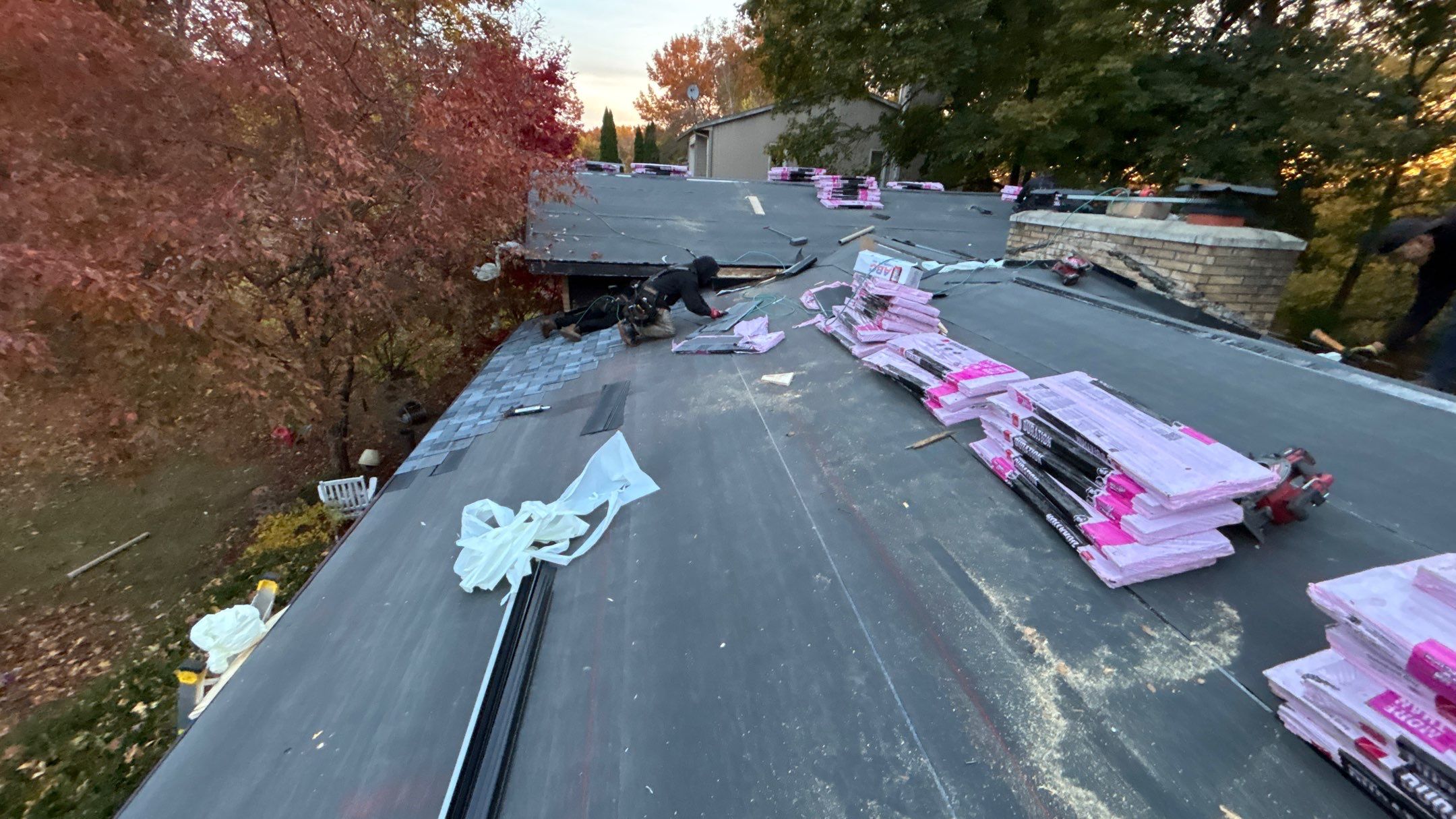 Roof Replacement using Owens Corning Slatestone Gray by 180 Contractors