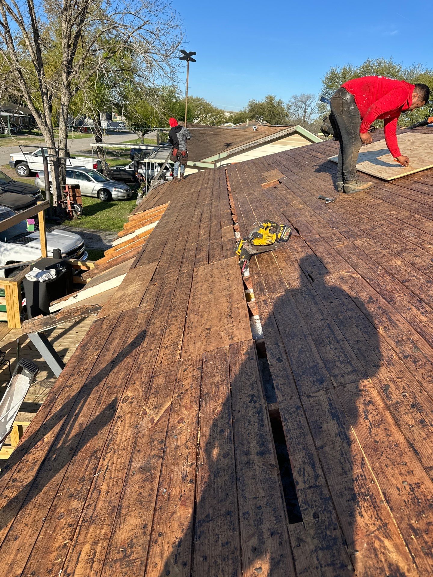 Project in Houston by Motion Roofing