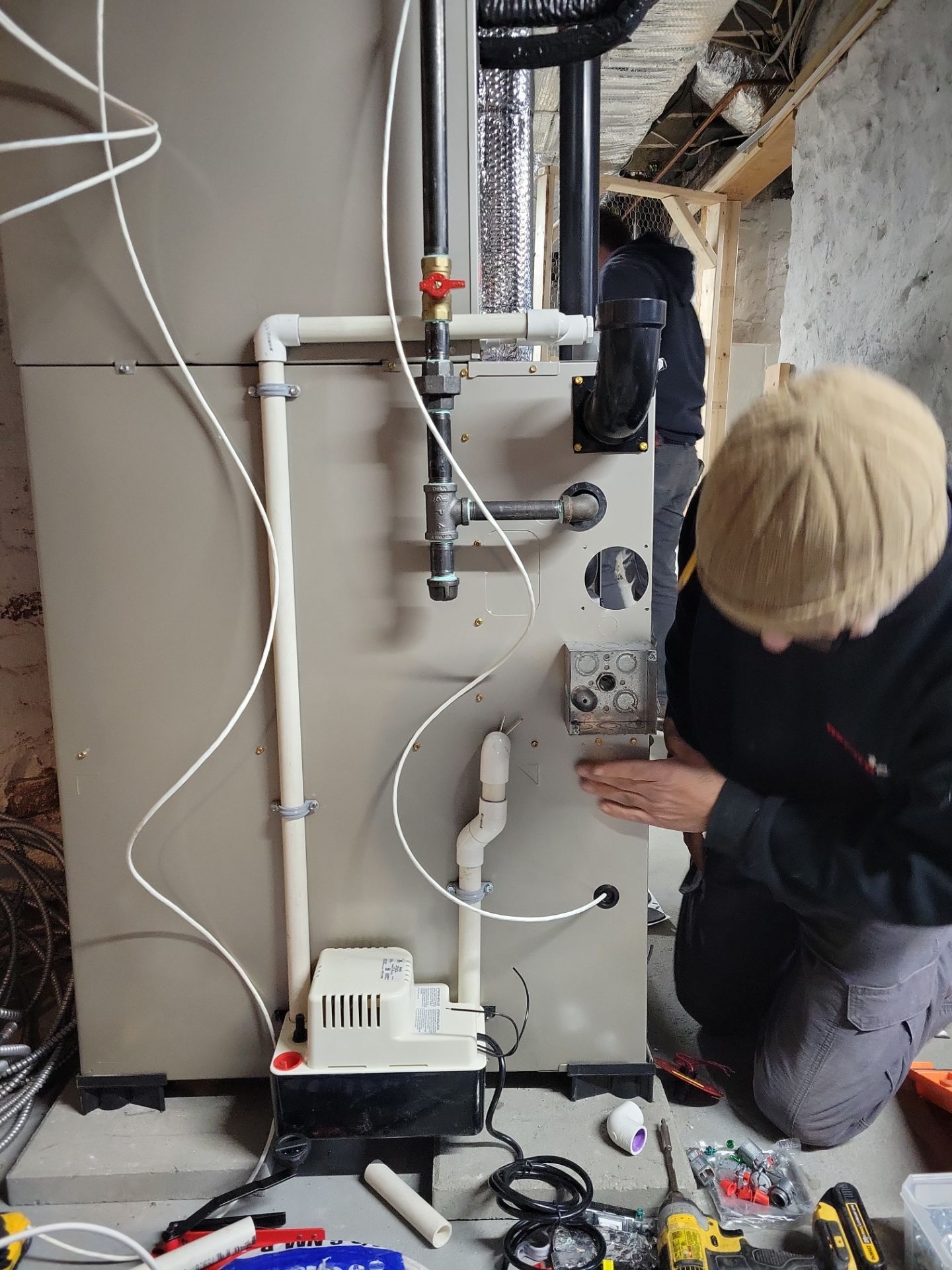 Bryant Evolution Furnace Upgrade with Heat Pump using Ducted by Ocean State Air Solutions