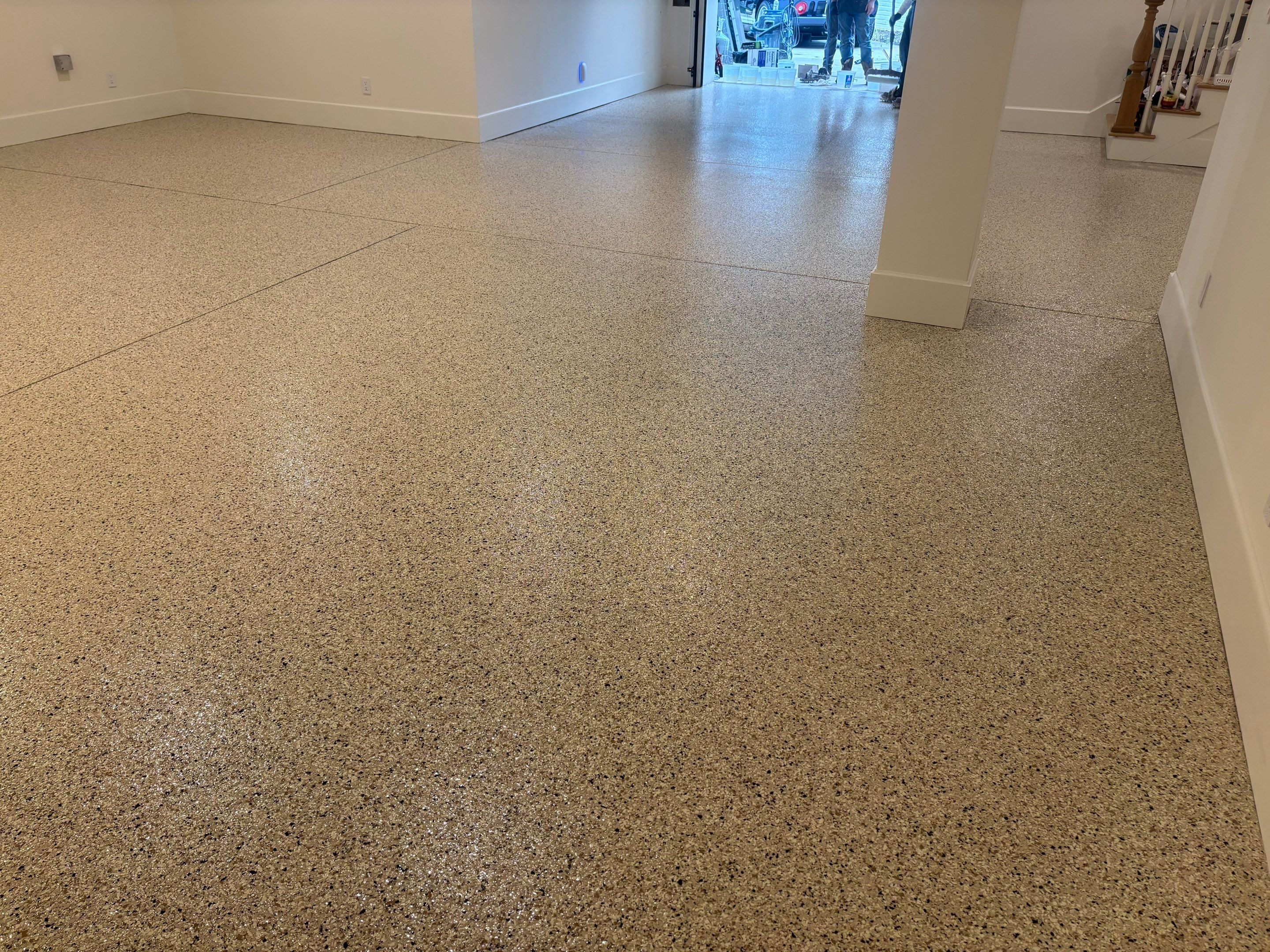 Garage Using Shoreline  by Elite Floor Solutions