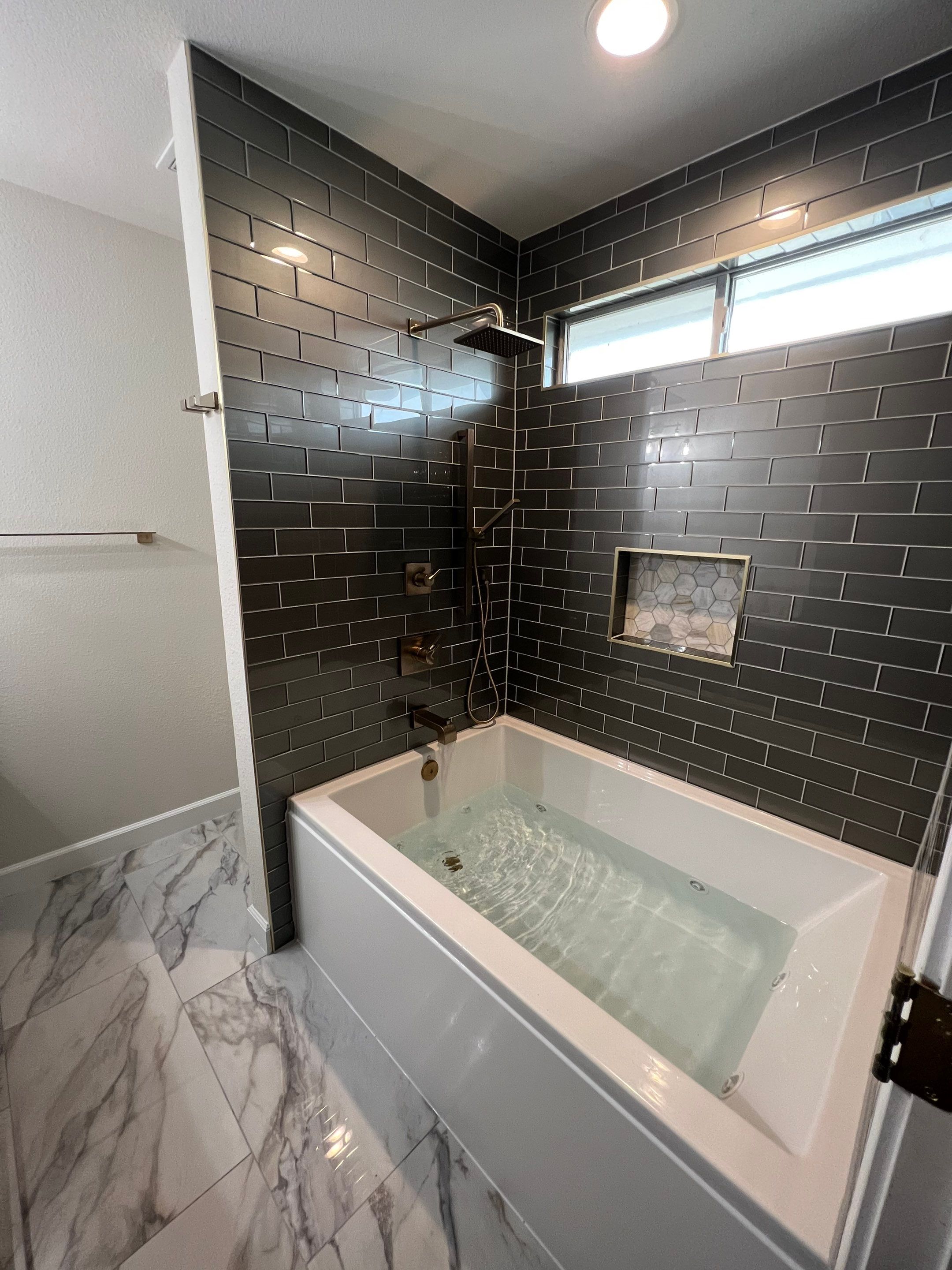 Bold Bathroom Remodel in San Antonio by Legacy Bath and Kitchen