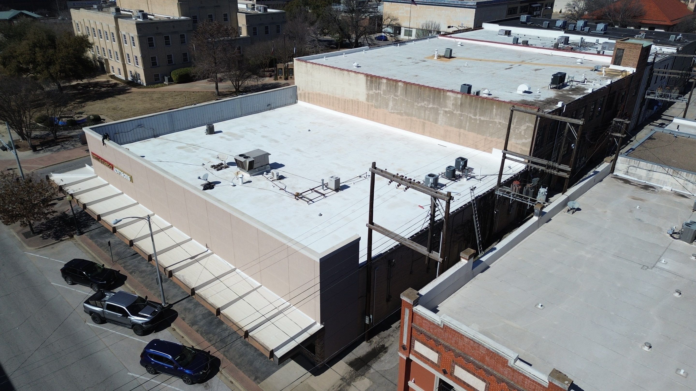 TPO Roof Repair | Leak Detection, Cleaning, Tune-Up & Patch Work by ROAM Roof & Solar