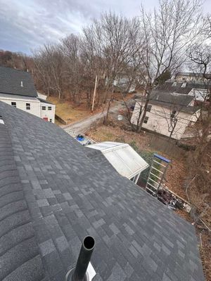 Full Roof Replacement with Skylight Removal for Winter Protection