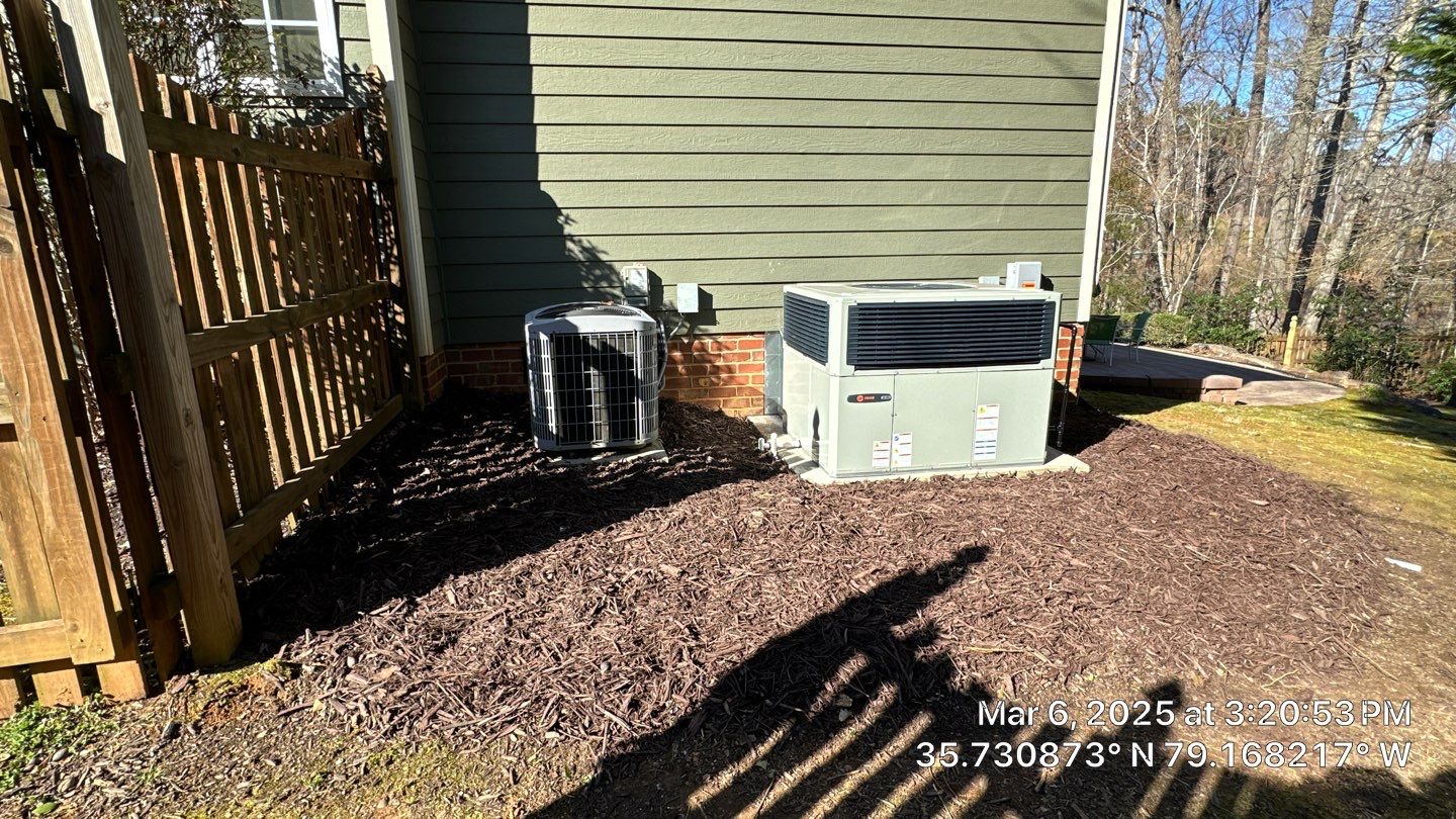 Trane Gas Package Unit Replacement by Nick's Mechanical LLC.