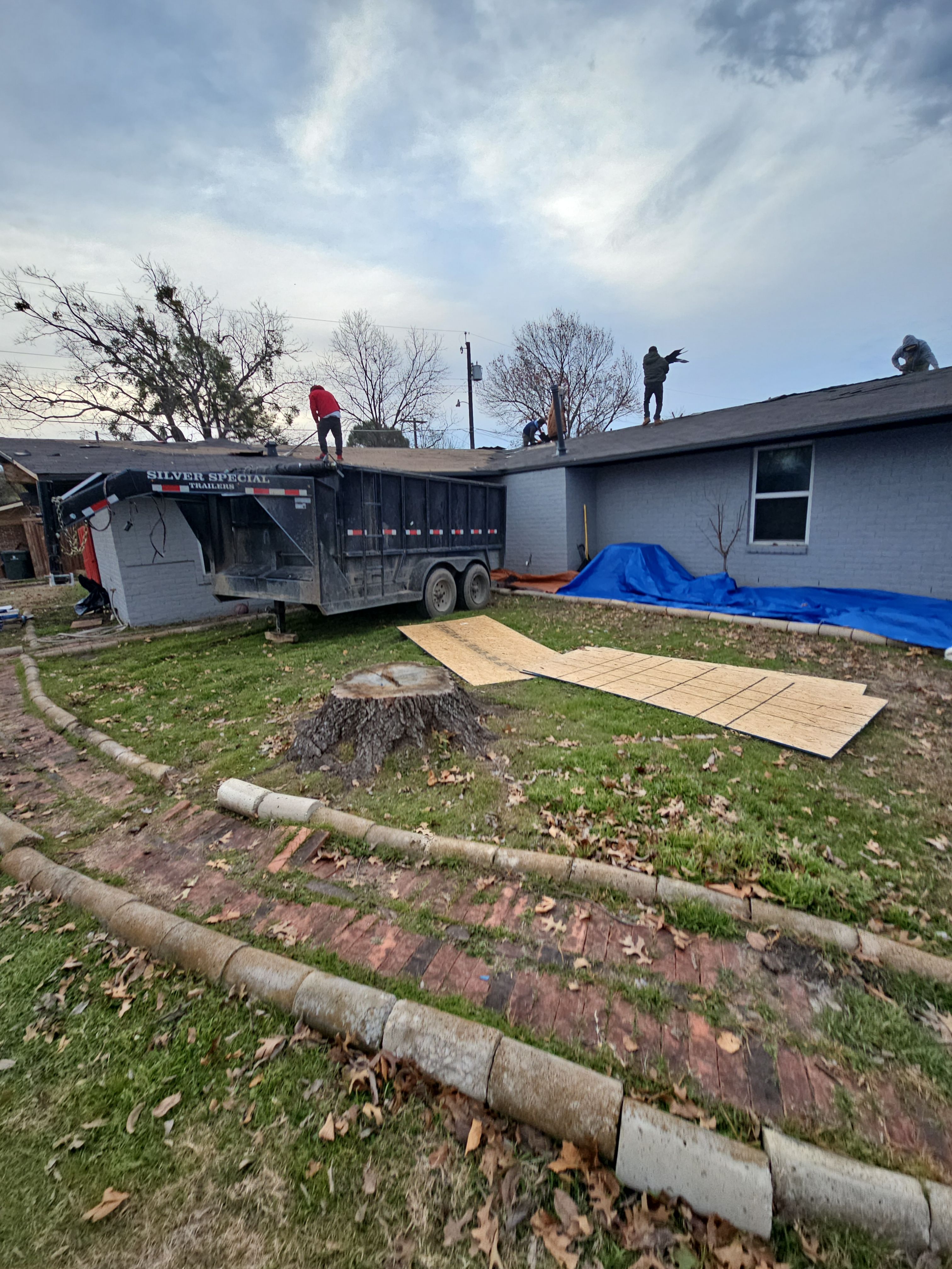 Roof Replacement & Rotten Wood (Fascia/Soffit) Repair in Garland, TX by road roofing llc
