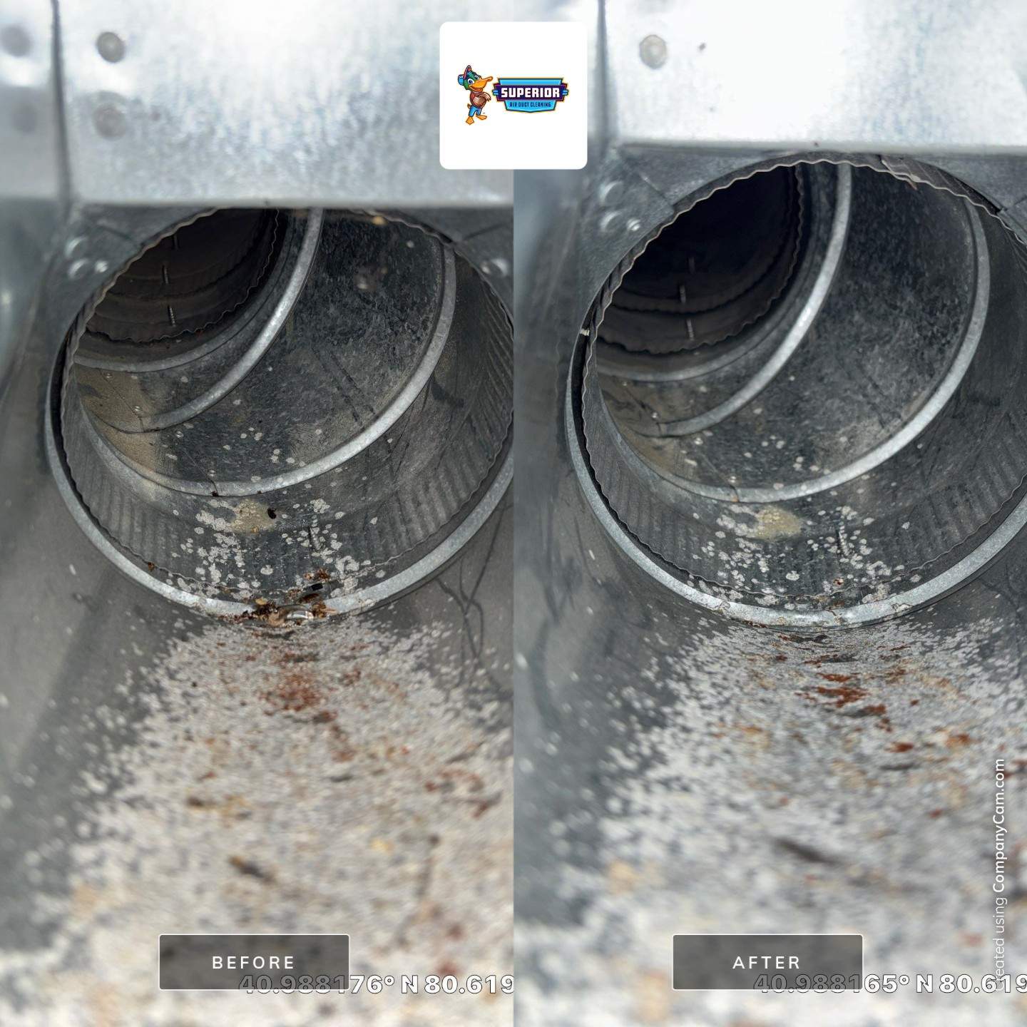 Air Duct Cleaning With a Vacuum Truck in Poland, OH by Superior Air Duct Cleaning