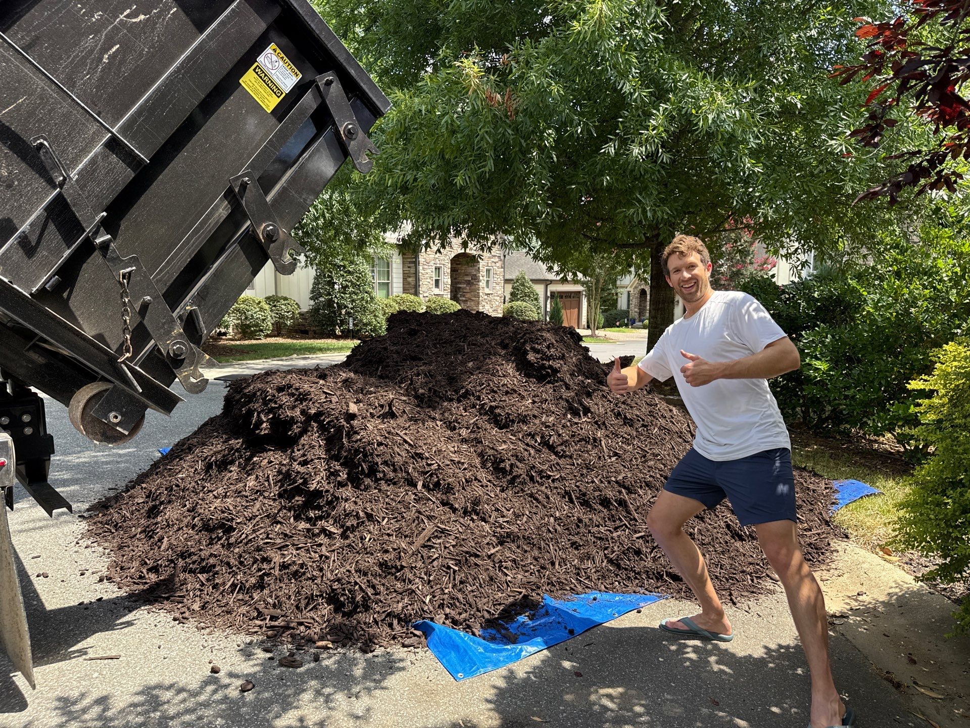 Project in Charlotte by Badger Hauling