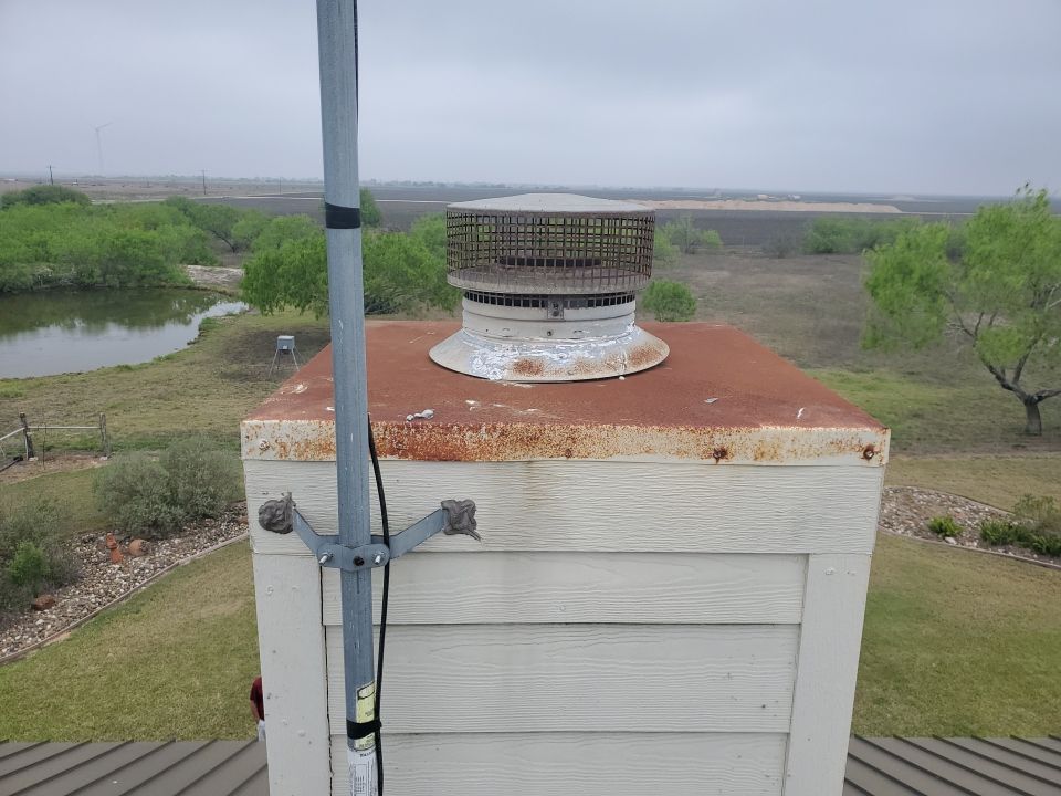 Chimney Cap Replacement  by Lighthouse Roofing