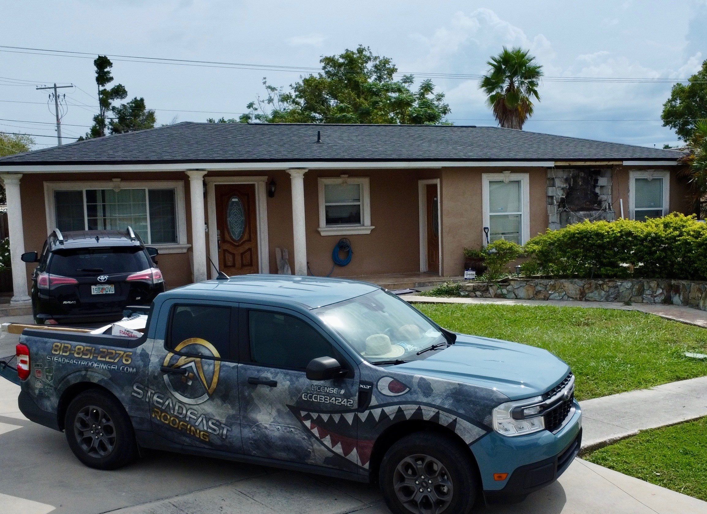 Roof Replacement in Tampa, FL by Steadfast Roofing 