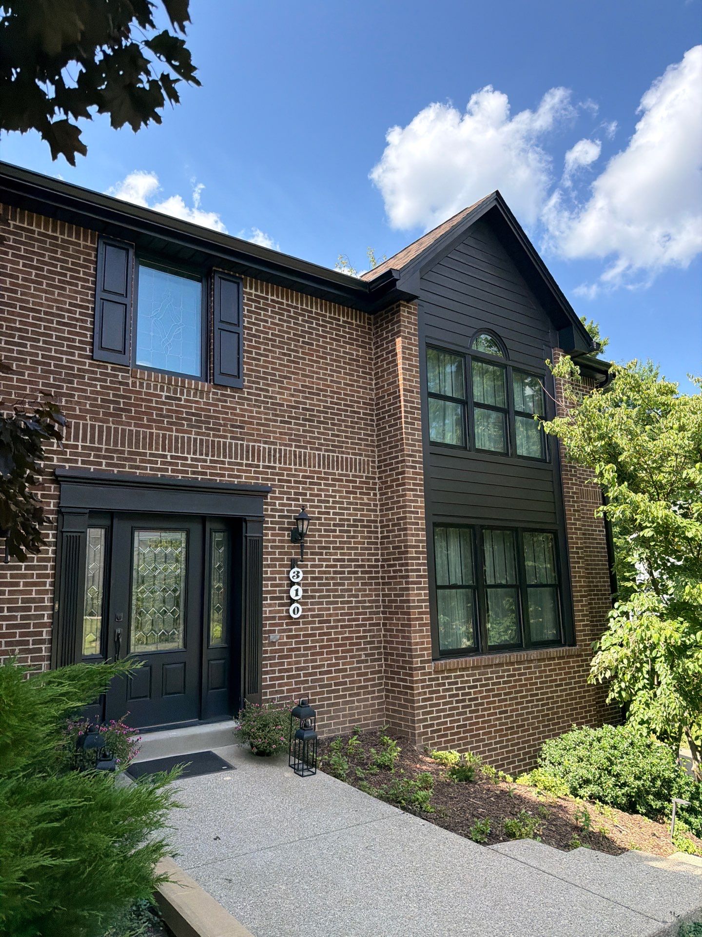 James Hardie Midnight Black Siding Renovation by Ideal Siding Pittsburgh