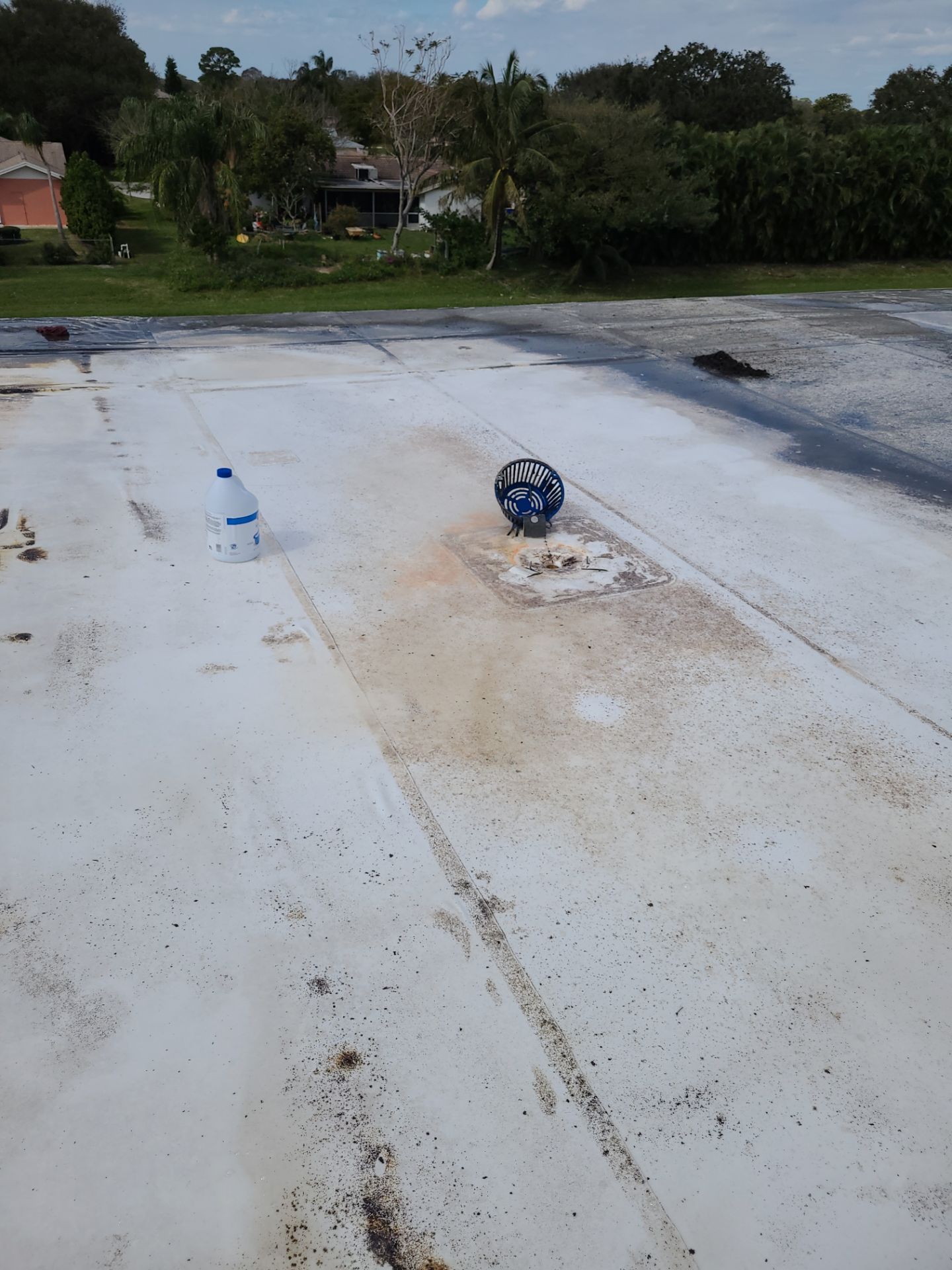 Reflective Silicone Roof Coating and Maintenance in Palm Beach Gardens by Aastro Roofing