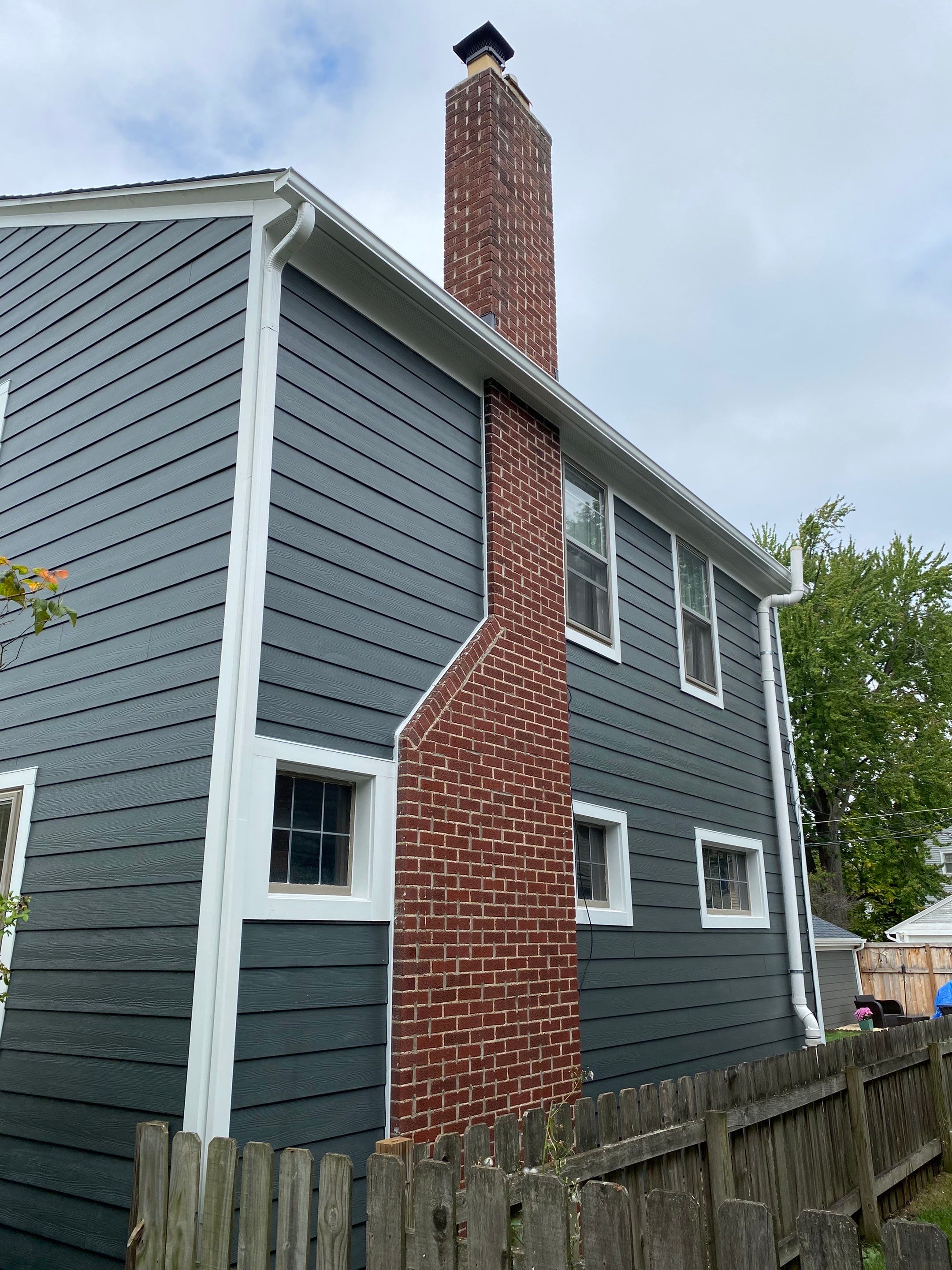 Siding Installation using James Hardie Fiber Cement Lap Siding by Best Exteriors Inc