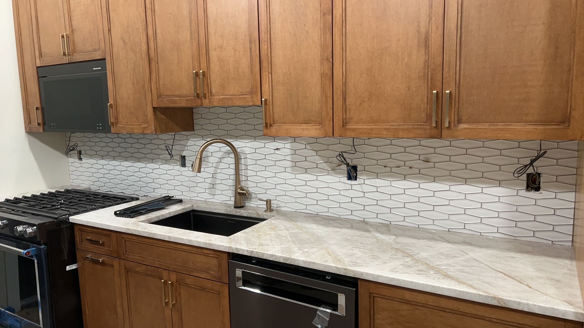 Kitchen Remodel using Massachusetts Design Cabinetry by Custom Design Carpentry Inc