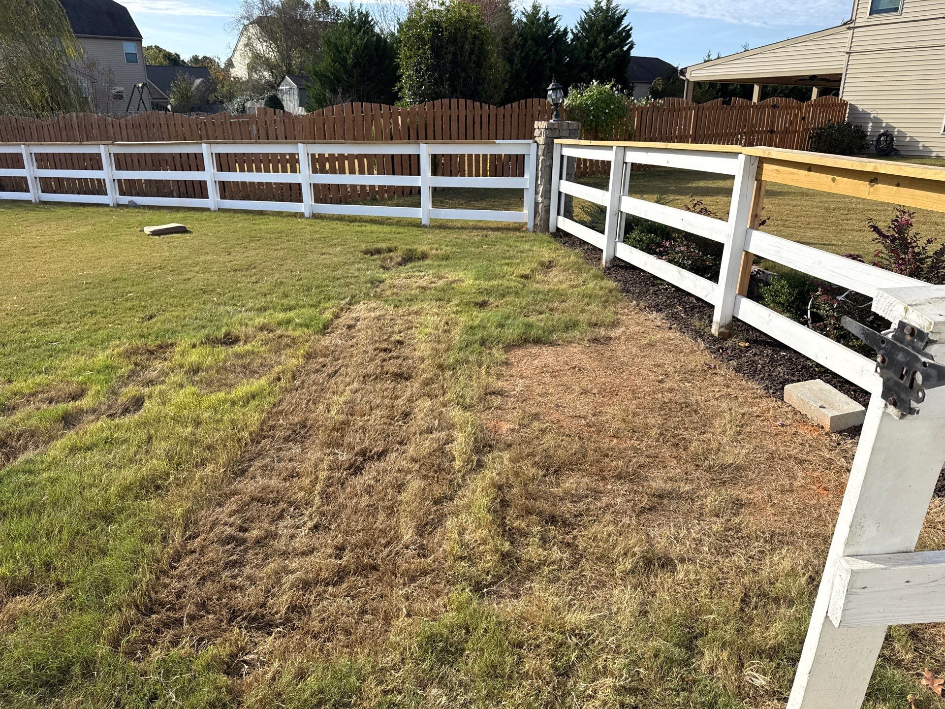 Project in Waxhaw by Badger Hauling