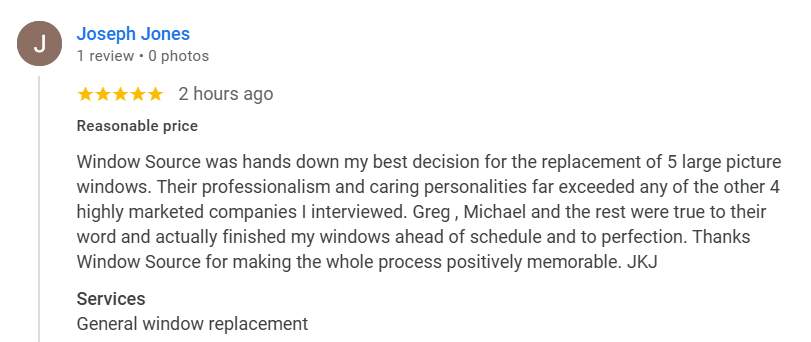 Jones Project in Vestavia by The Window Source