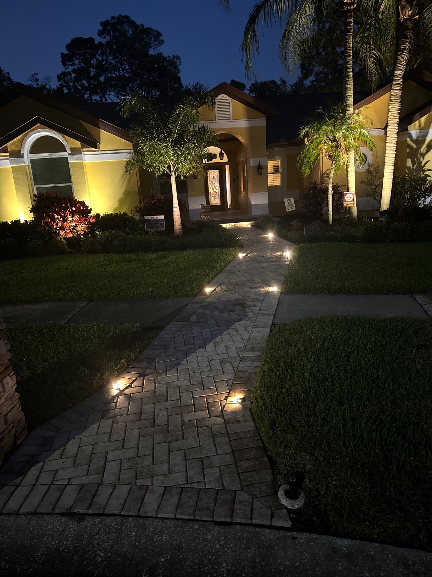 Landscape Lighting for Clearwater Home and Outdoor Living Space by Elegant Accents