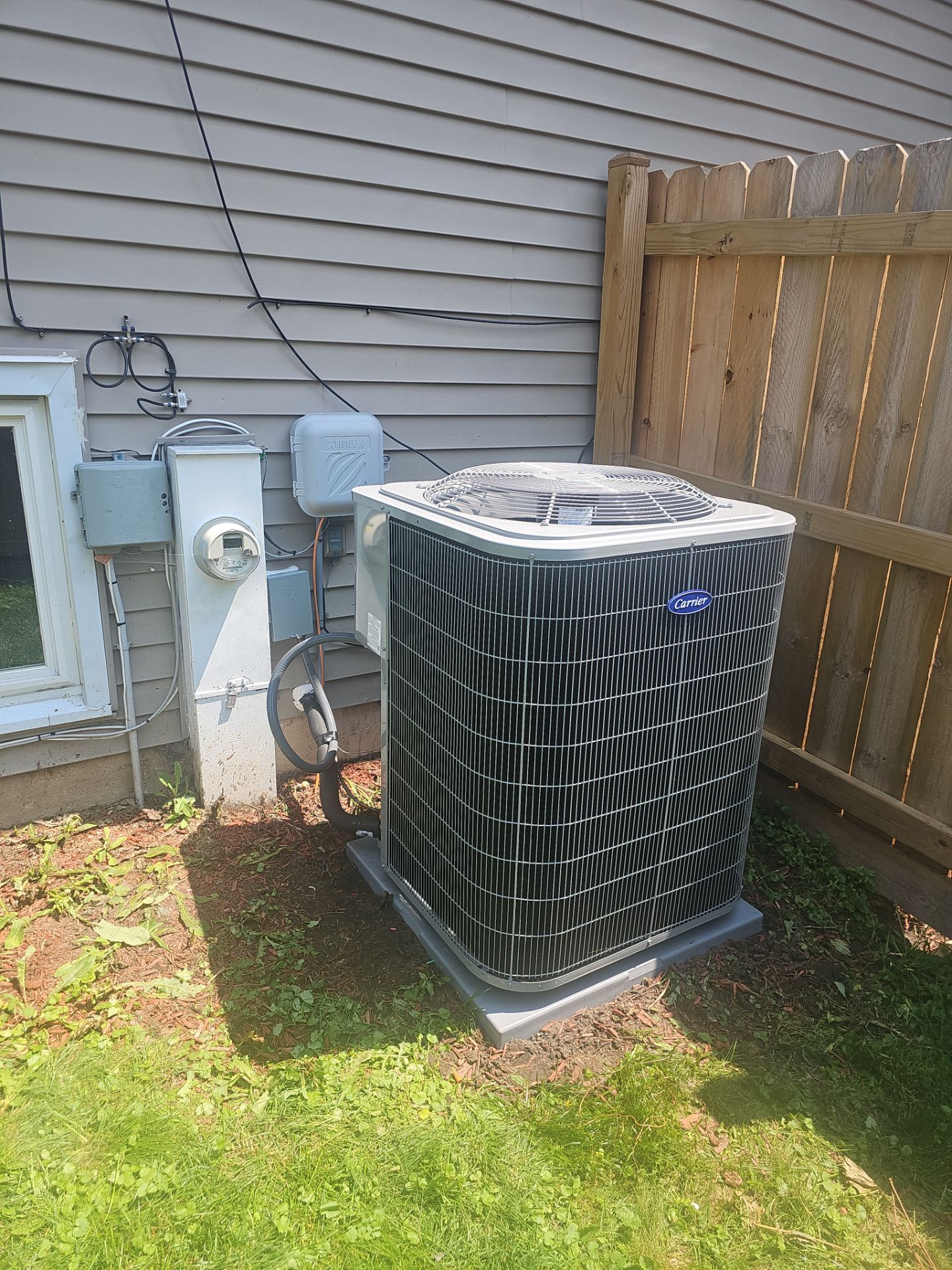 Carrier Central Air Conditioning Installation by GSHA Services LTD