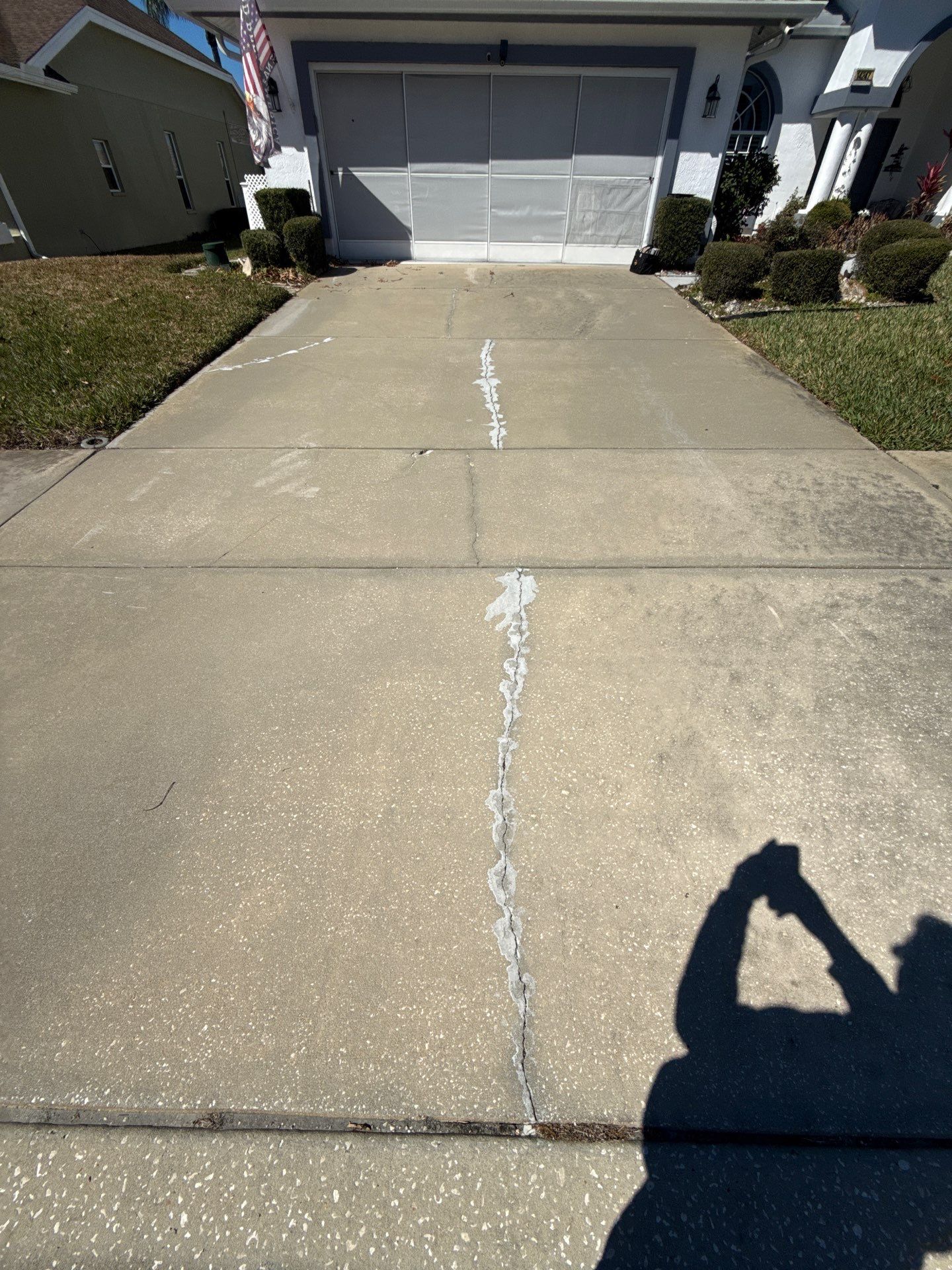 Driveway & Sidewalk Upgrade With Nightfall Flake by Performance Floors & Coating