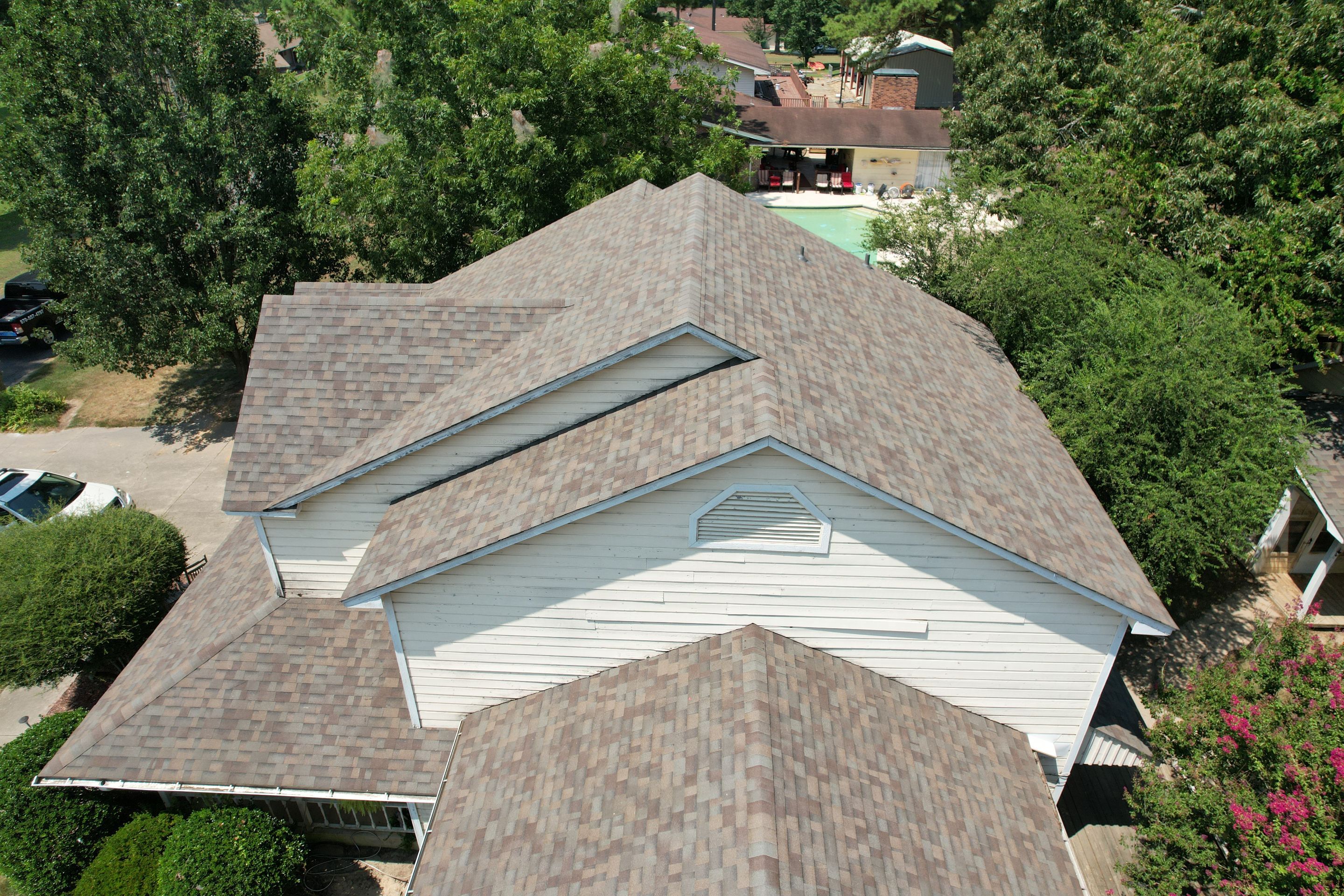 Storm Restoration Reroof: 40 Year Impact Rated Architectural Shingle by Hostetler Roofing
