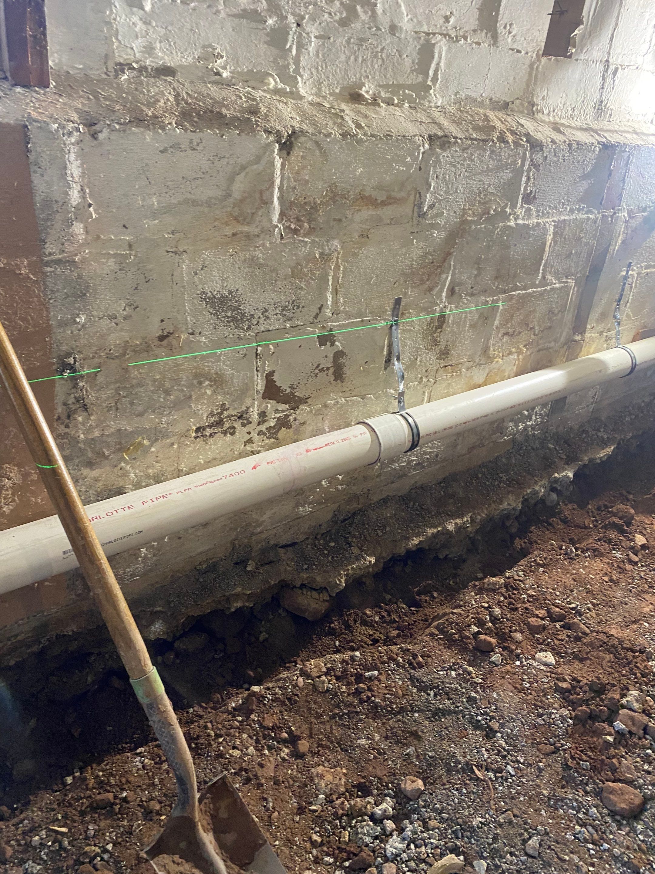 Interior French Drain, Lally Column Replacement & Concrete Floor Replacement in South Orange, NJ by Pure Service Pro, LLC