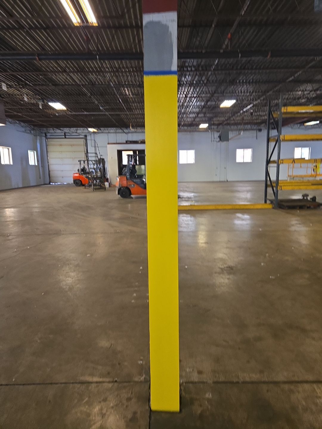 Existing Warehouse Interior Repaint by Blair Commercial Painting, LLC