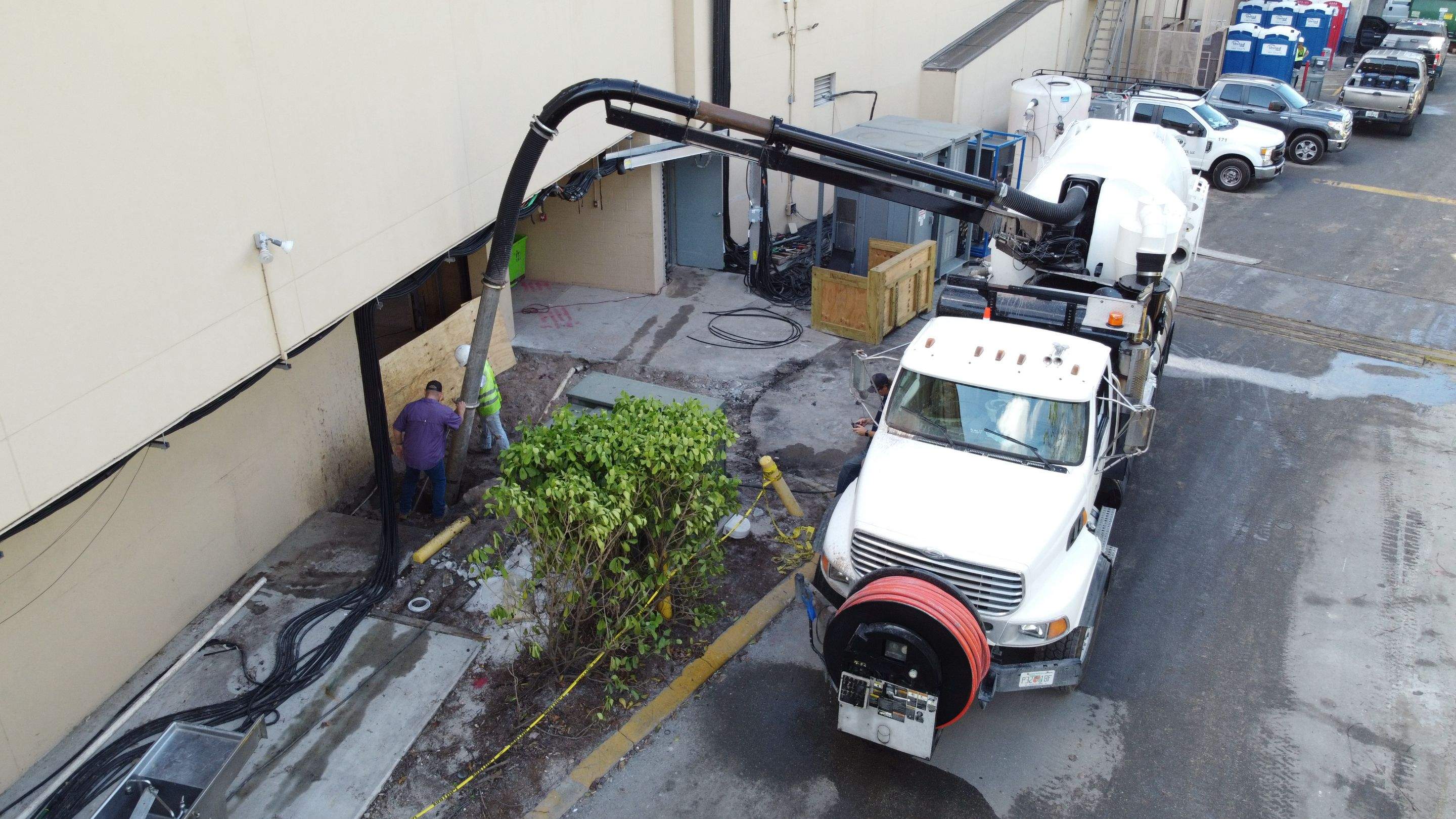 Ritz-Carlton North Service Road Daylighting by Don Mar, Inc. Storm Water Solutions