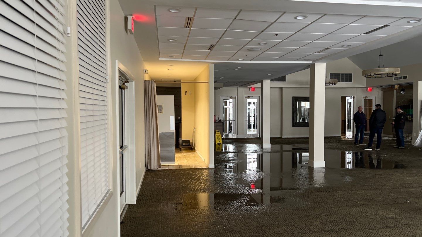 Water Loss at Golf Course  by Bloomfield Construction & Restoration