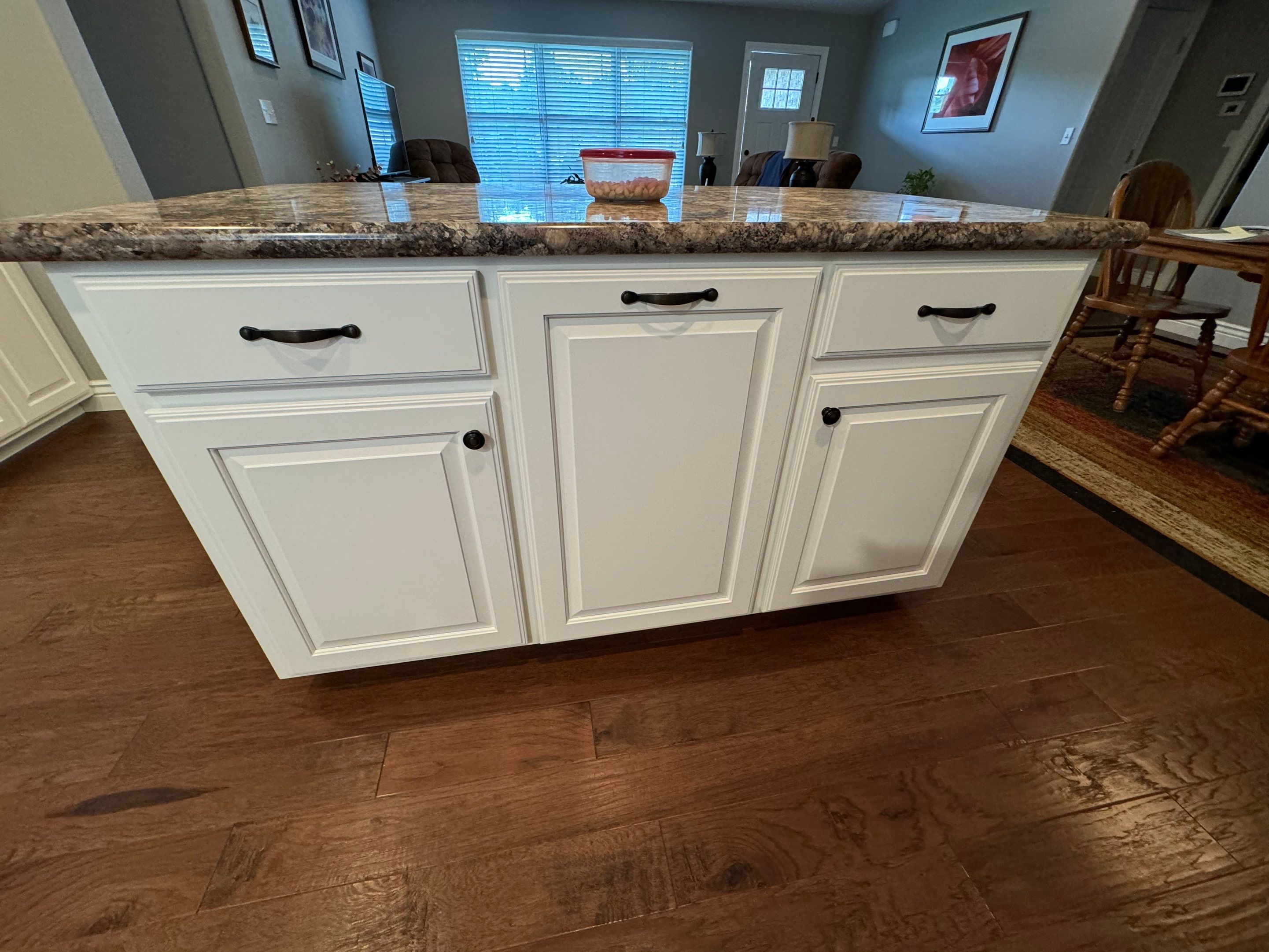 Cabinet Repaint off S Country Club by Pezley Painting