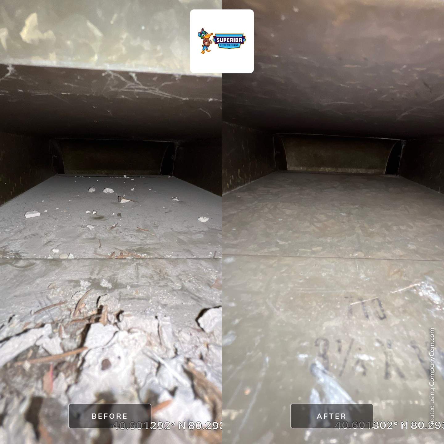 Air Duct Cleaning With a Vacuum Truck in Aliquippa, PA by Superior Air Duct Cleaning