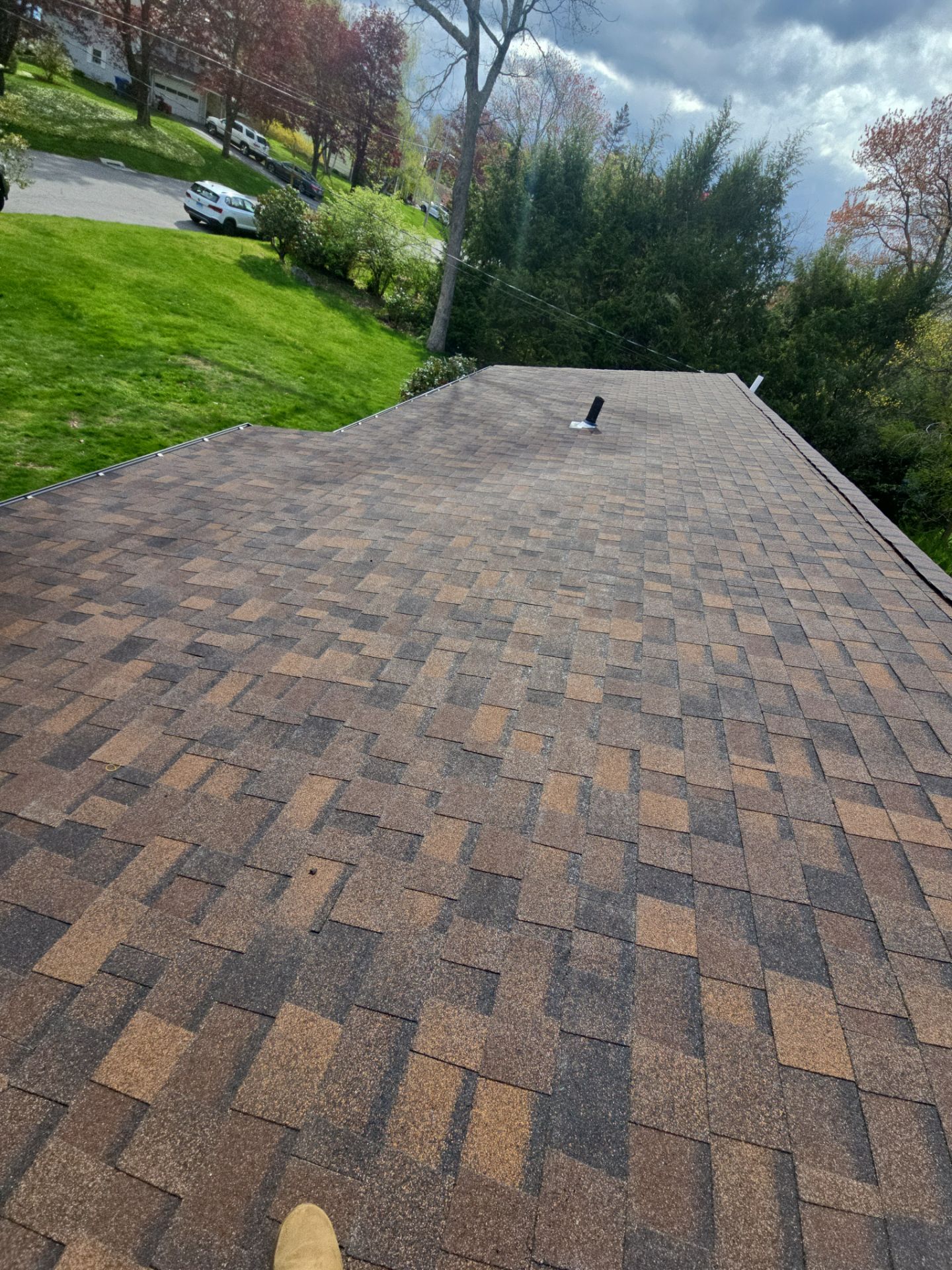 Residential Roof Replacement and Plywood Sheathing Repair in Torrington by A Plus Exterior