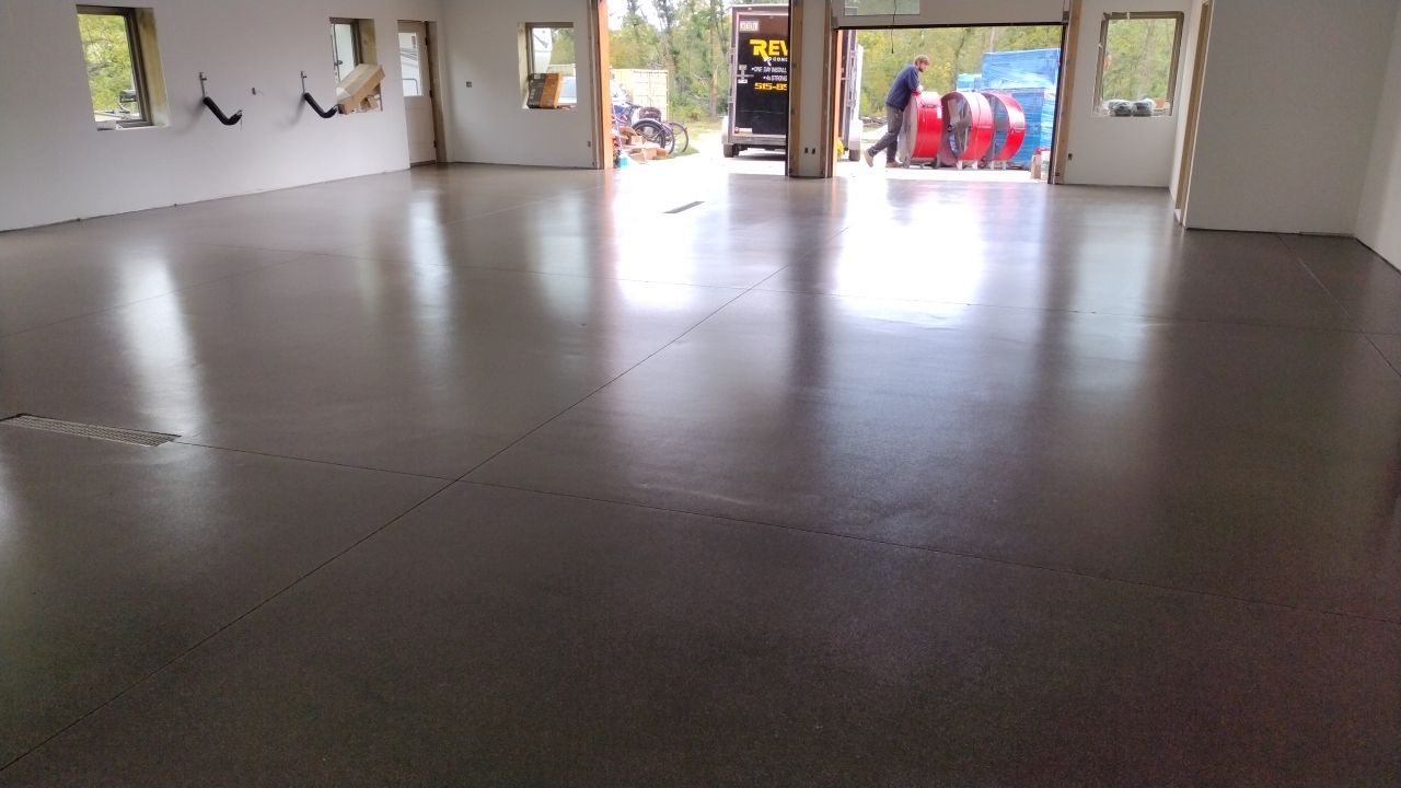Stunning Residential Grind and Clear by Revival Concrete Coatings