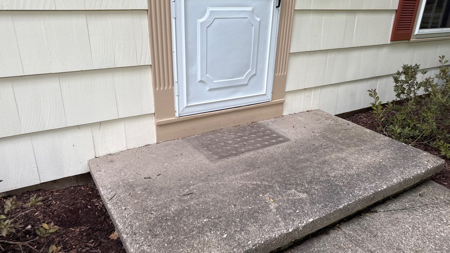 Broom Finish Walkway  by NG Masonry & Construction LLC