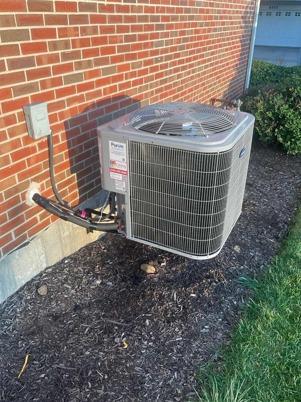 Carrier Comfort 14 Air Conditioner Installation – Huntley, IL | GSHA Services, LTD by GSHA Services LTD