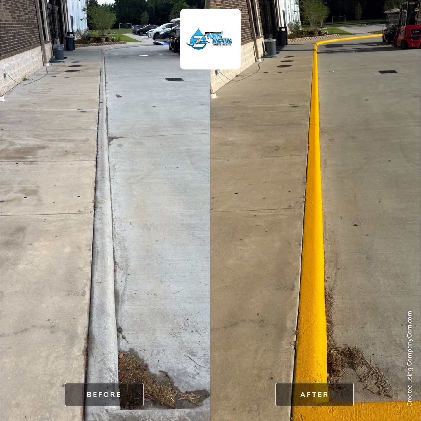 Houston Commercial Parking Lot Striping and ADA Compliance Services by Zeal Power Washing