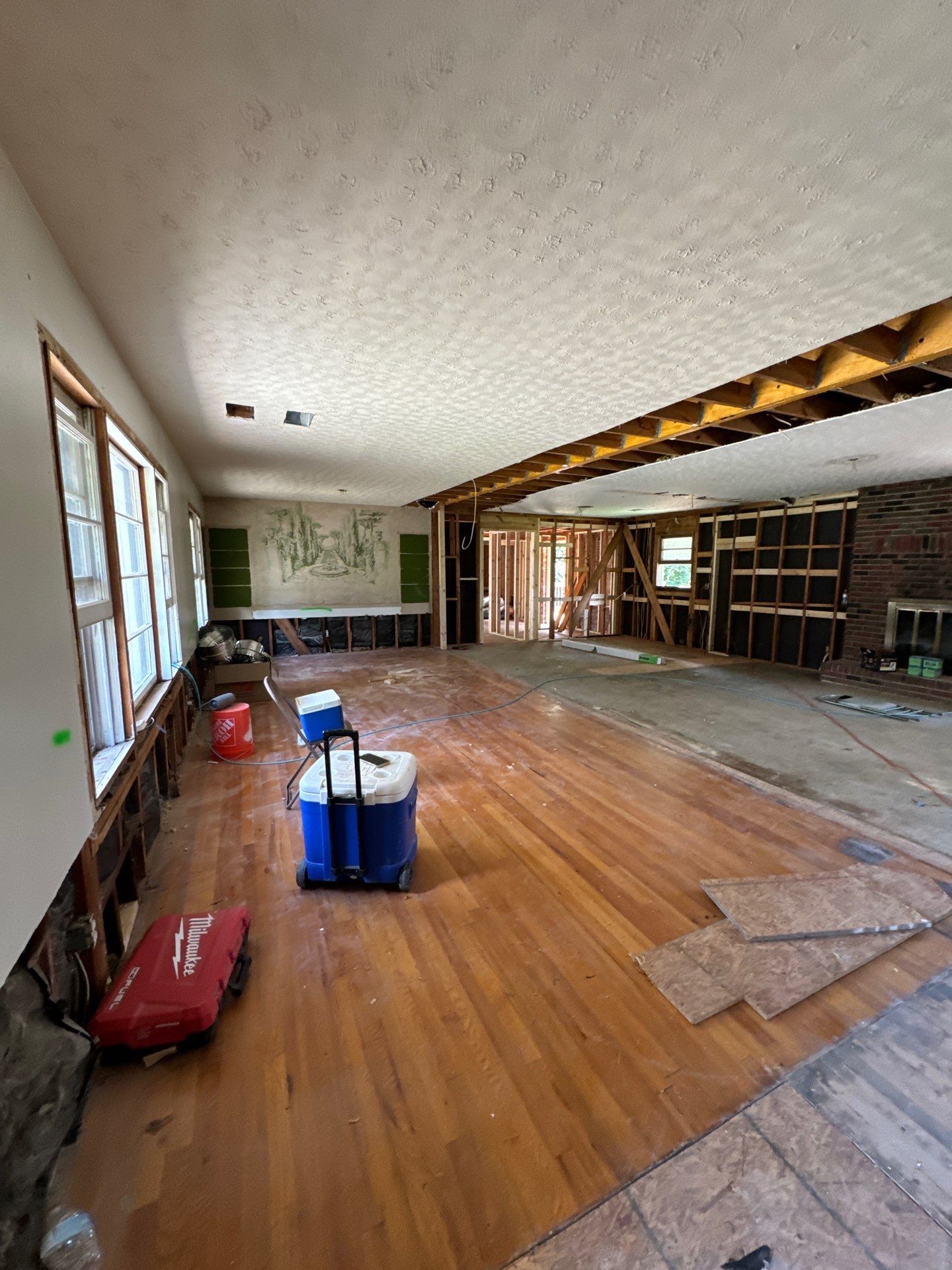 Complete Interior Home Renovation and Basement Finishing in Marietta by Swift Home Renovations 