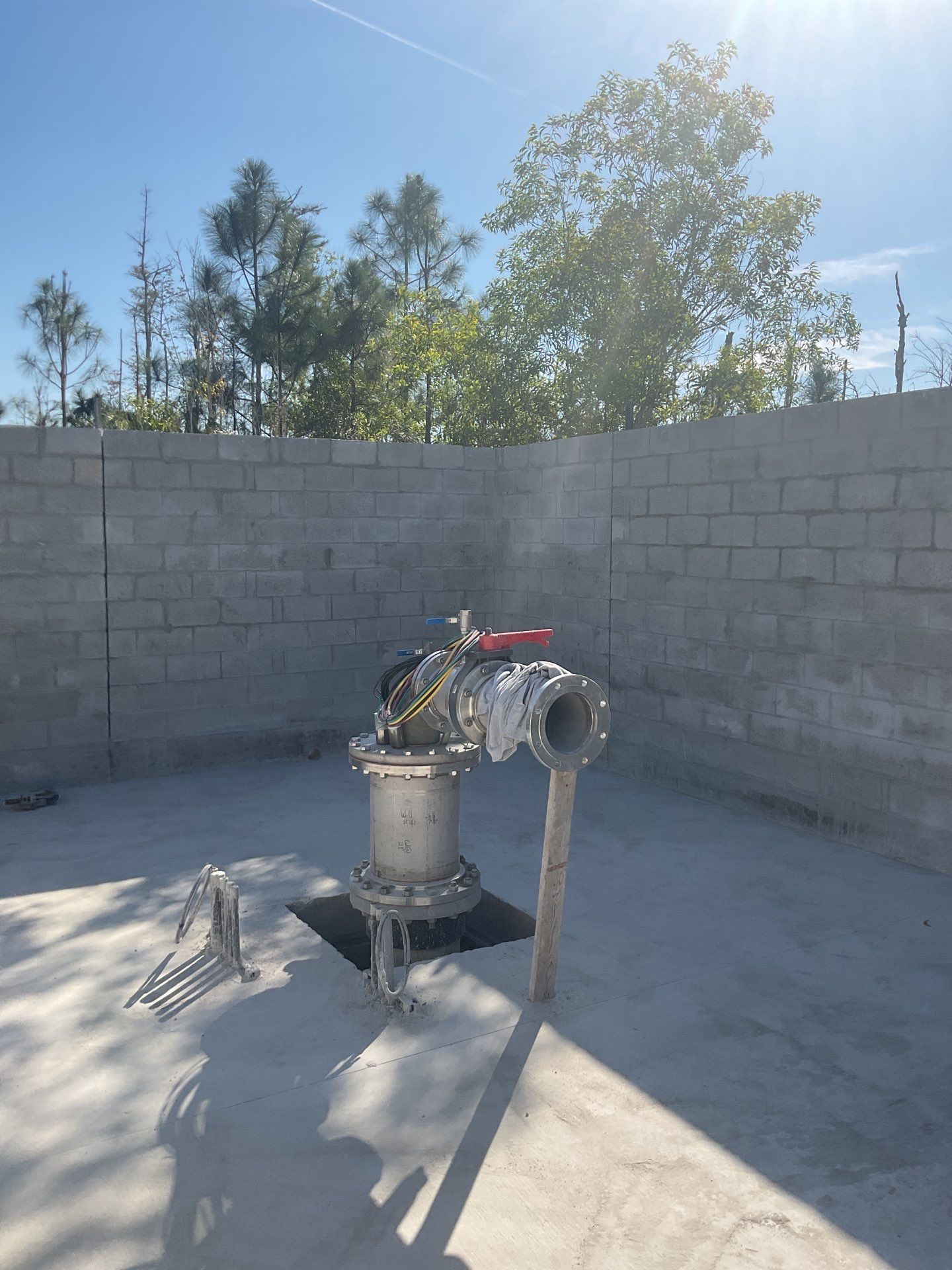 Well pump Station In Bonita Springs by Southern Gulf Construction