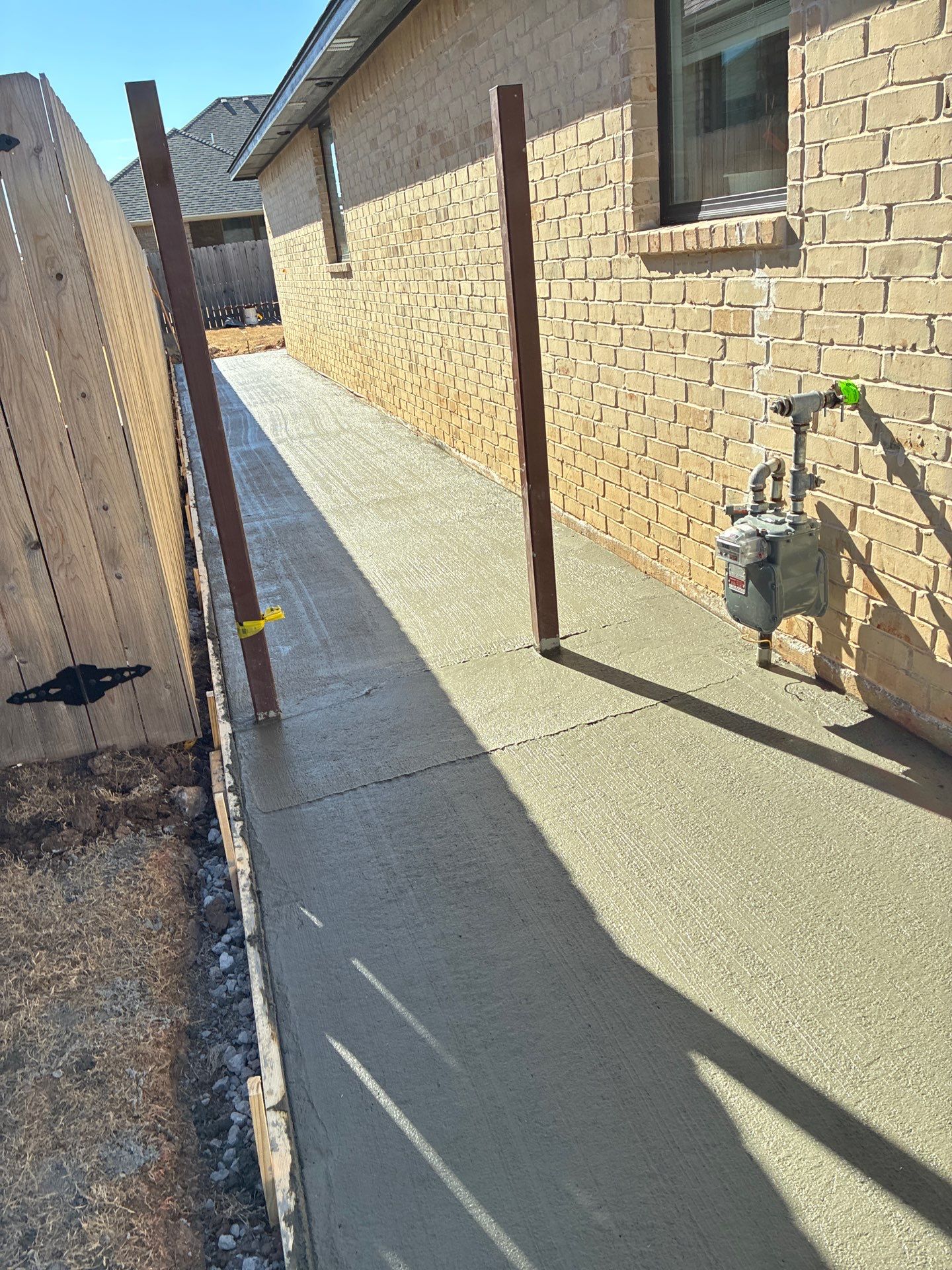 Concrete Sidewalk And Footer by Clays Services Inc