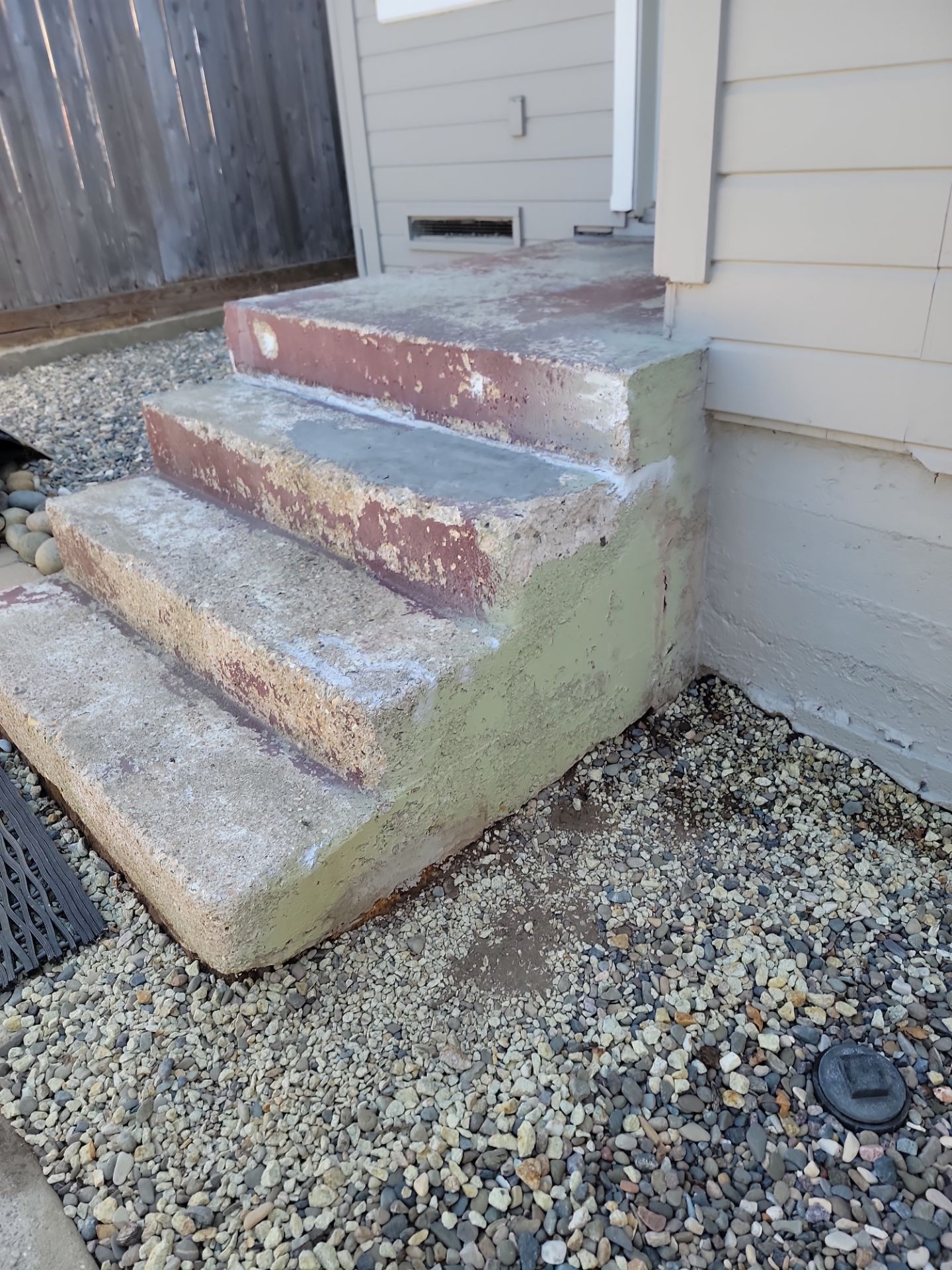 Back porch and steps by MGP Coatings