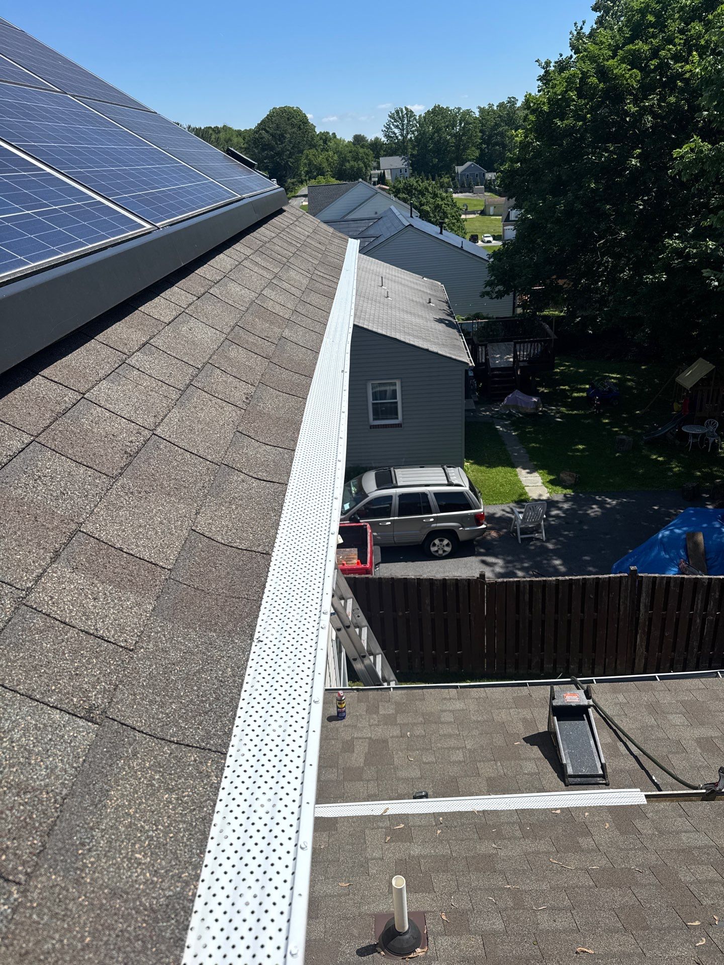 New Gutter guard  by Alpha Design Services