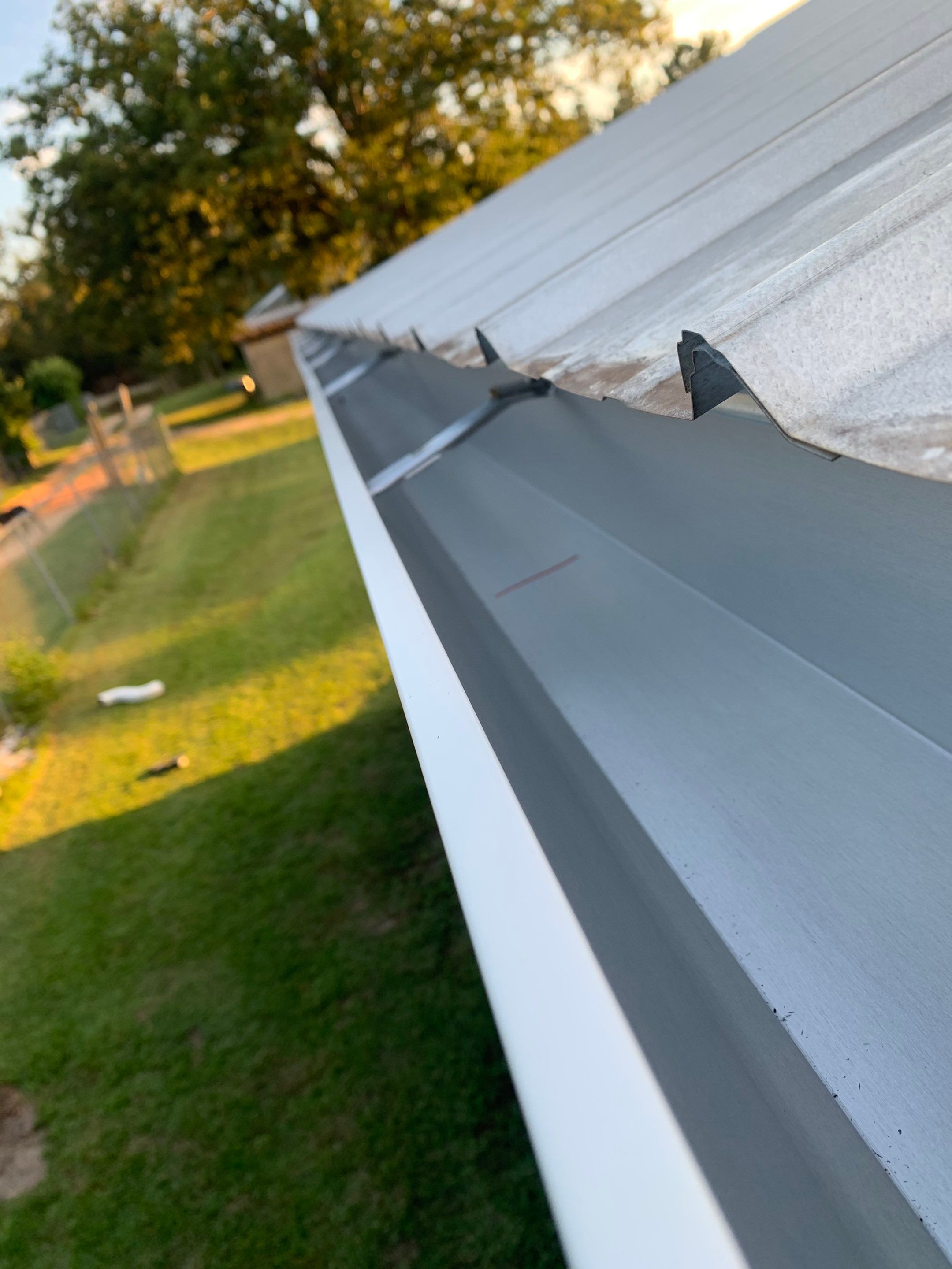 Gutter Installation using K-Style Seamless Gutters by Gutter Professors