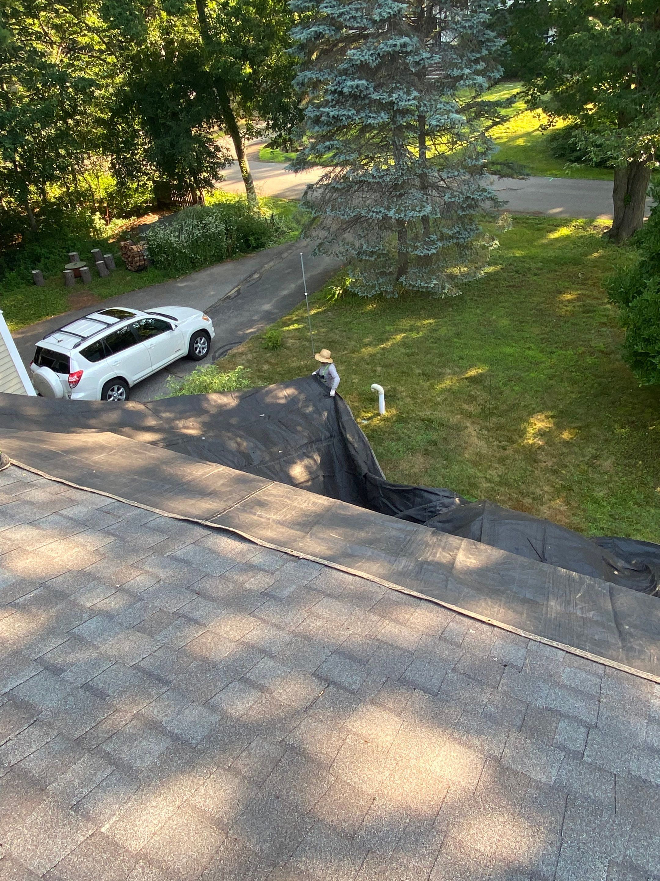 Residential Roofing Installation using Owens Corning TruDefinition by Sensible Home Solutions