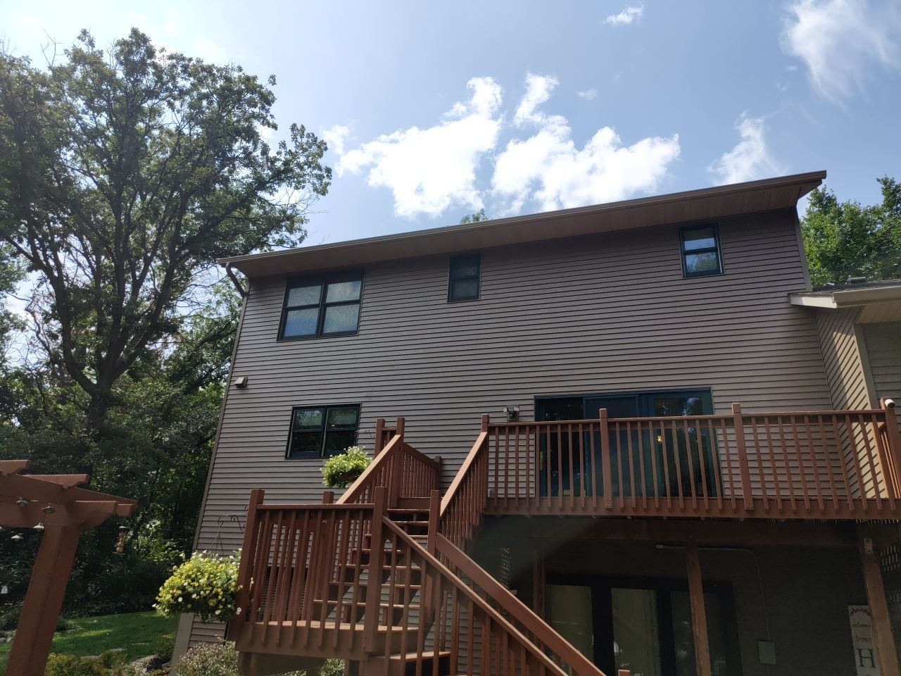 5" Gutters in Becker by Next Level Seamless Gutters / Exteriors Inc.