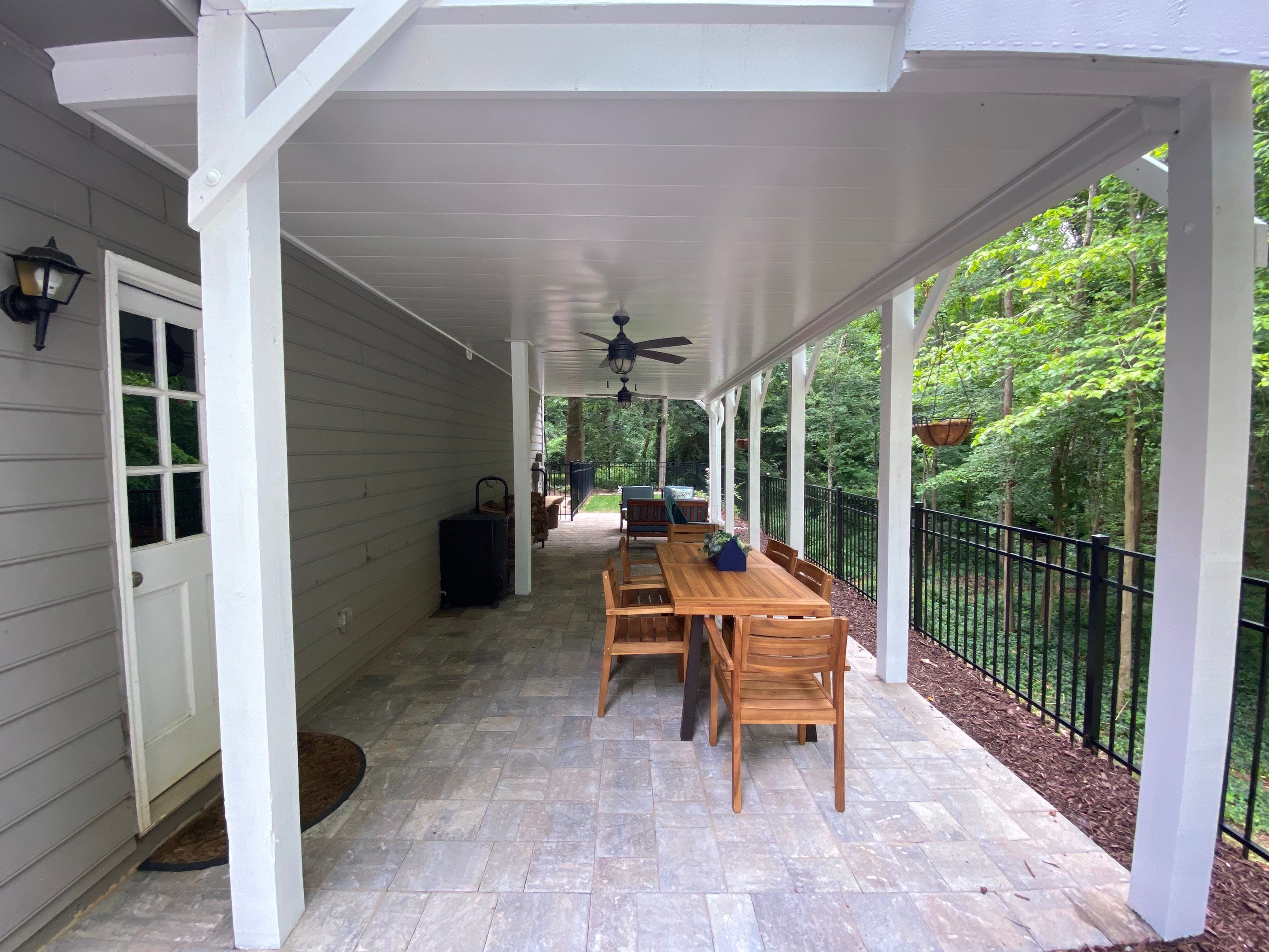 Exterior Painting and Screened Porch Refresh in Mableton, Georgia by Swift Home Renovations
