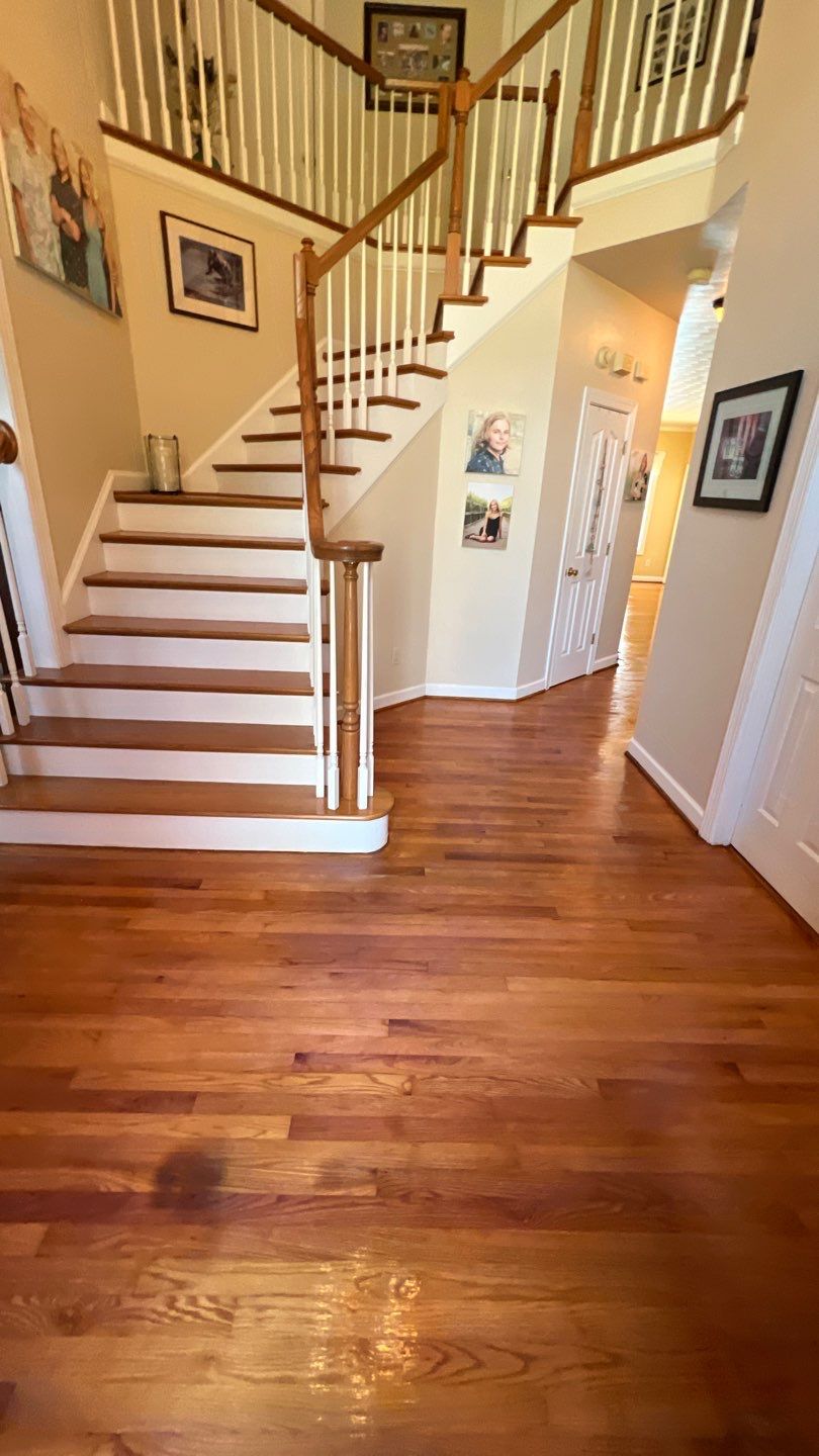 Hardwood Renewal  using Finish Em by Monster Clean