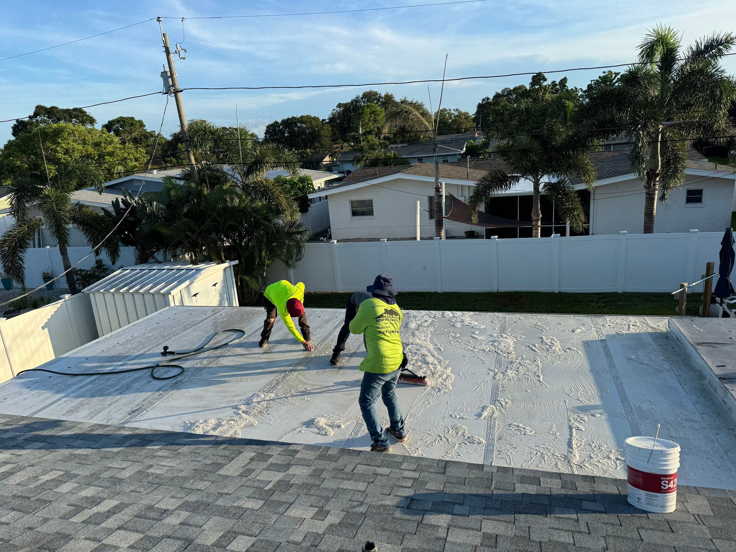 Project in St. Petersburg 33710 by Mitchell Roofing Company LLC 